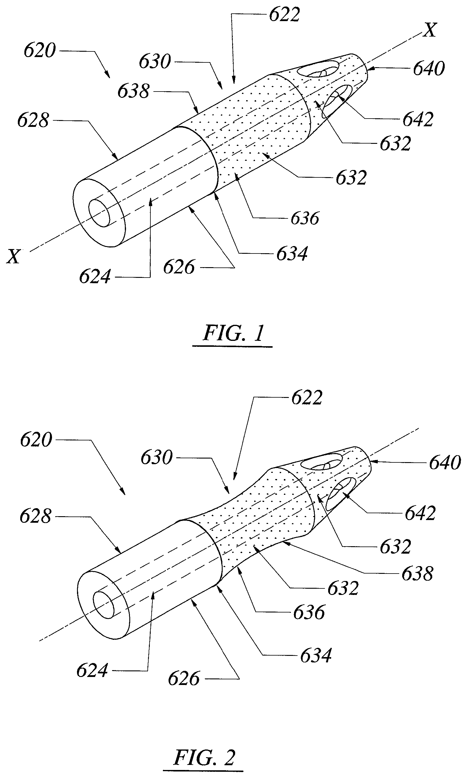 Patent US12551355 Figure 1 – Threadless spinal implant