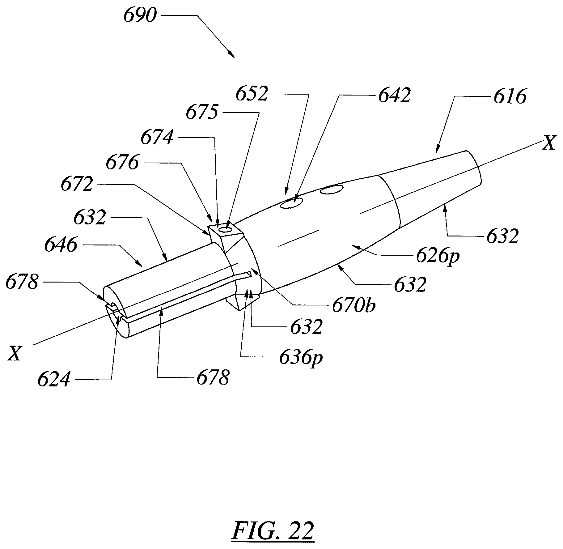 Patent US12551355 Figure 20 – Threadless spinal implant