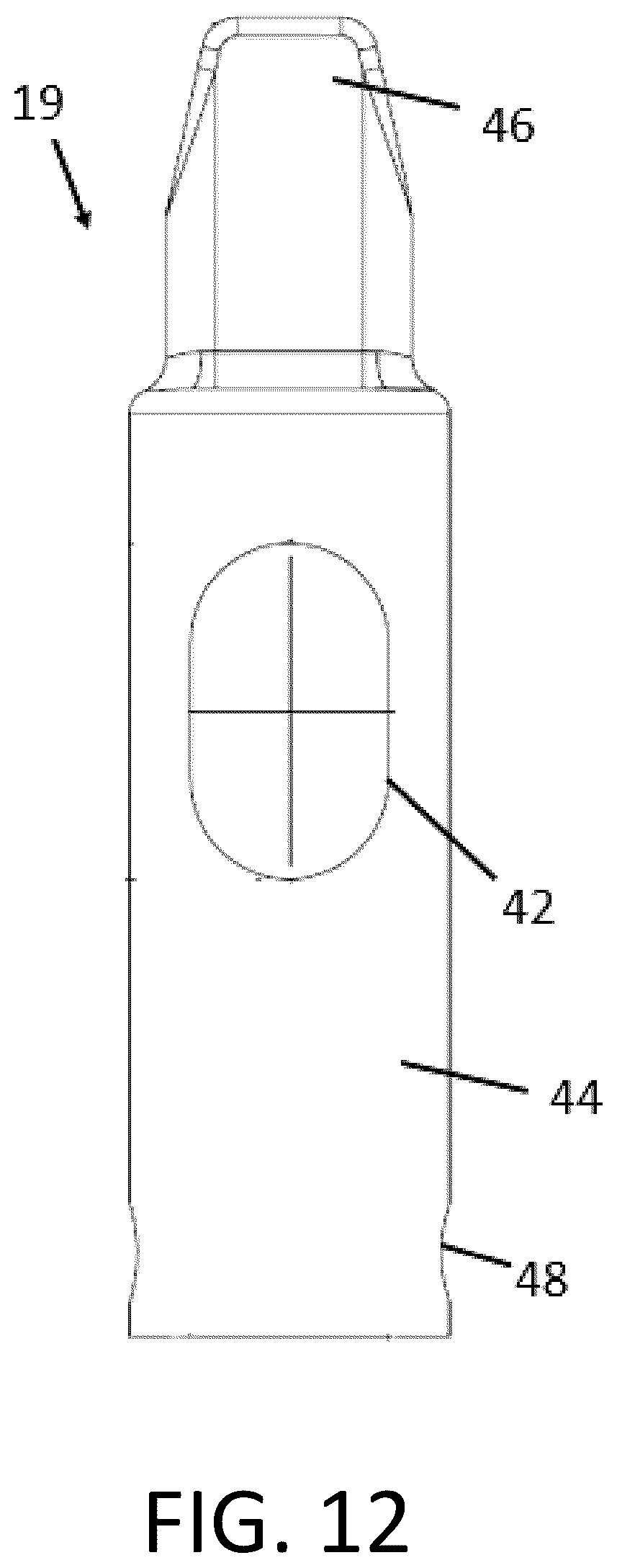 Patent US12551356 Figure 8 – Universal lateral pivoting handle