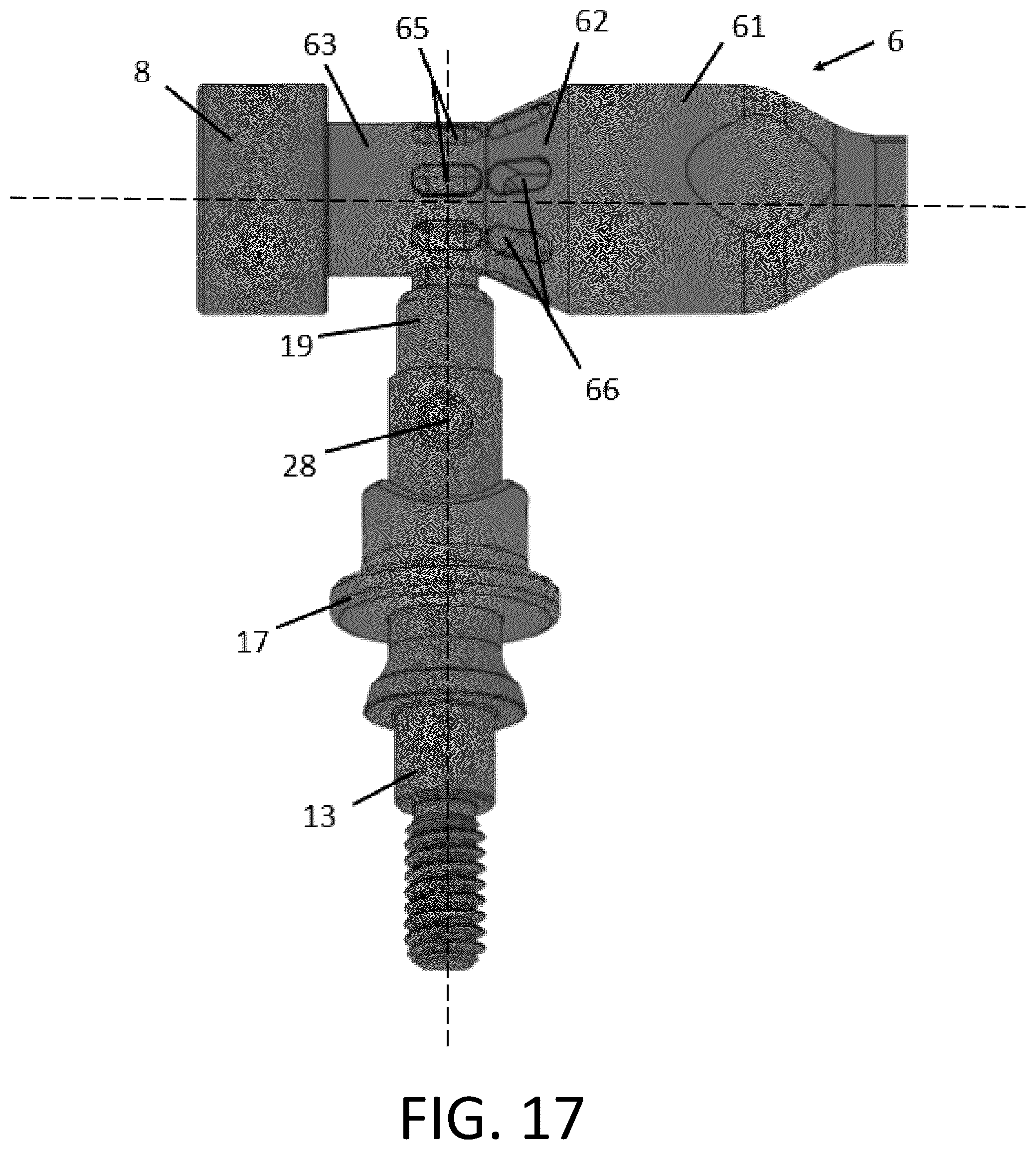 Patent US12551356 Figure 11 – Universal lateral pivoting handle