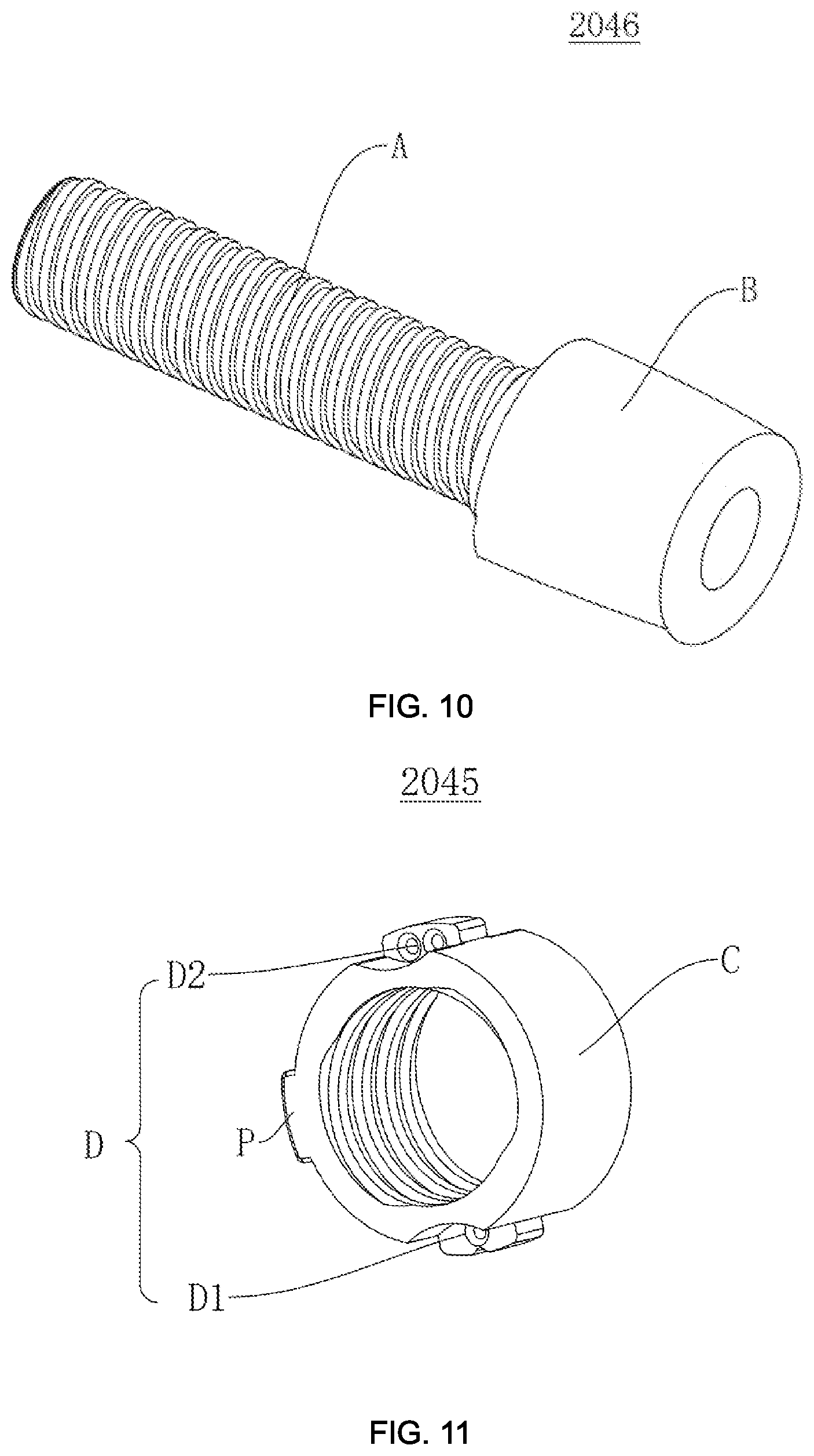 Patent US12551358 Figure 8 – Stent delivery and release device and stent delivery and release system