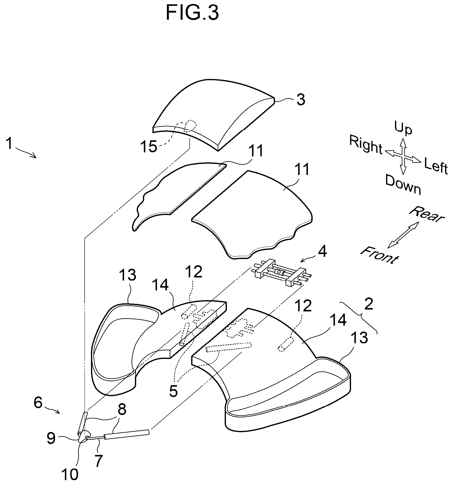 Patent US12551361 Figure 3 – Jaw position correcting apparatus and method for manufacturing jaw position correcting apparatus