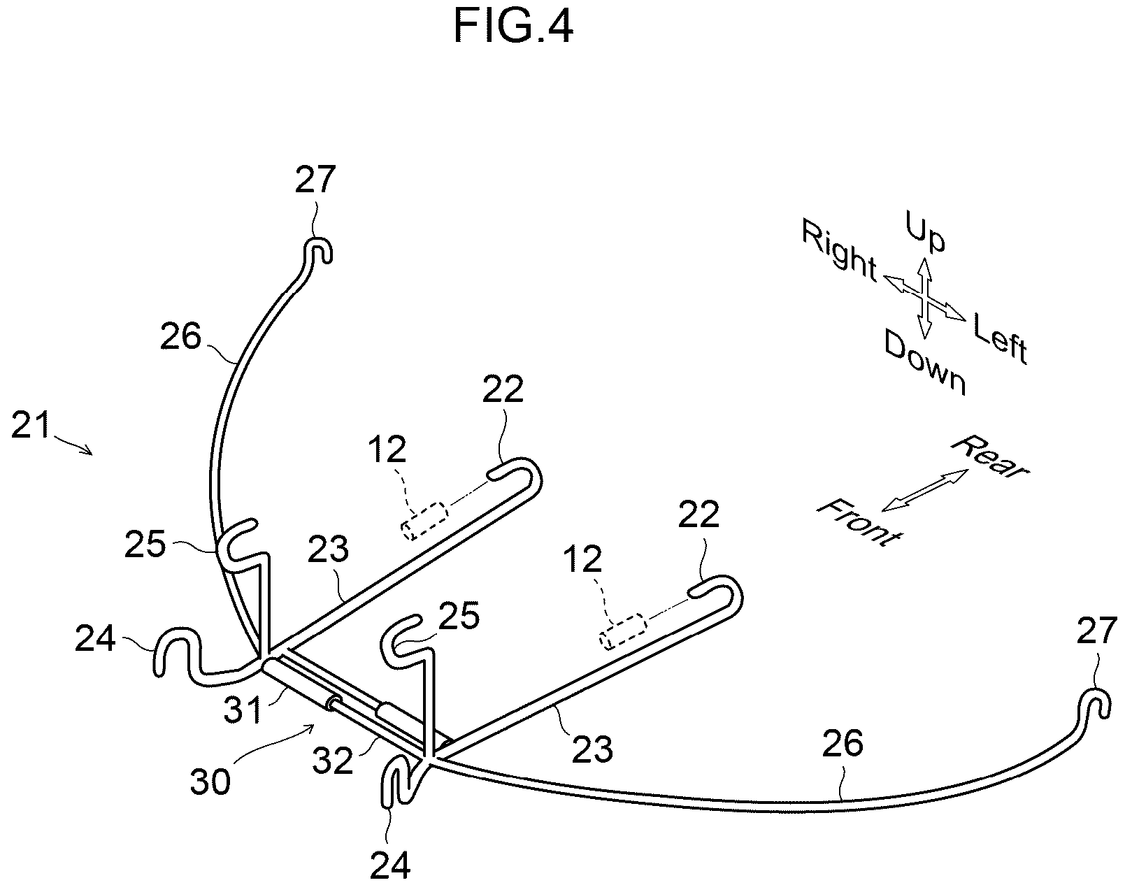 Patent US12551361 Figure 4 – Jaw position correcting apparatus and method for manufacturing jaw position correcting apparatus