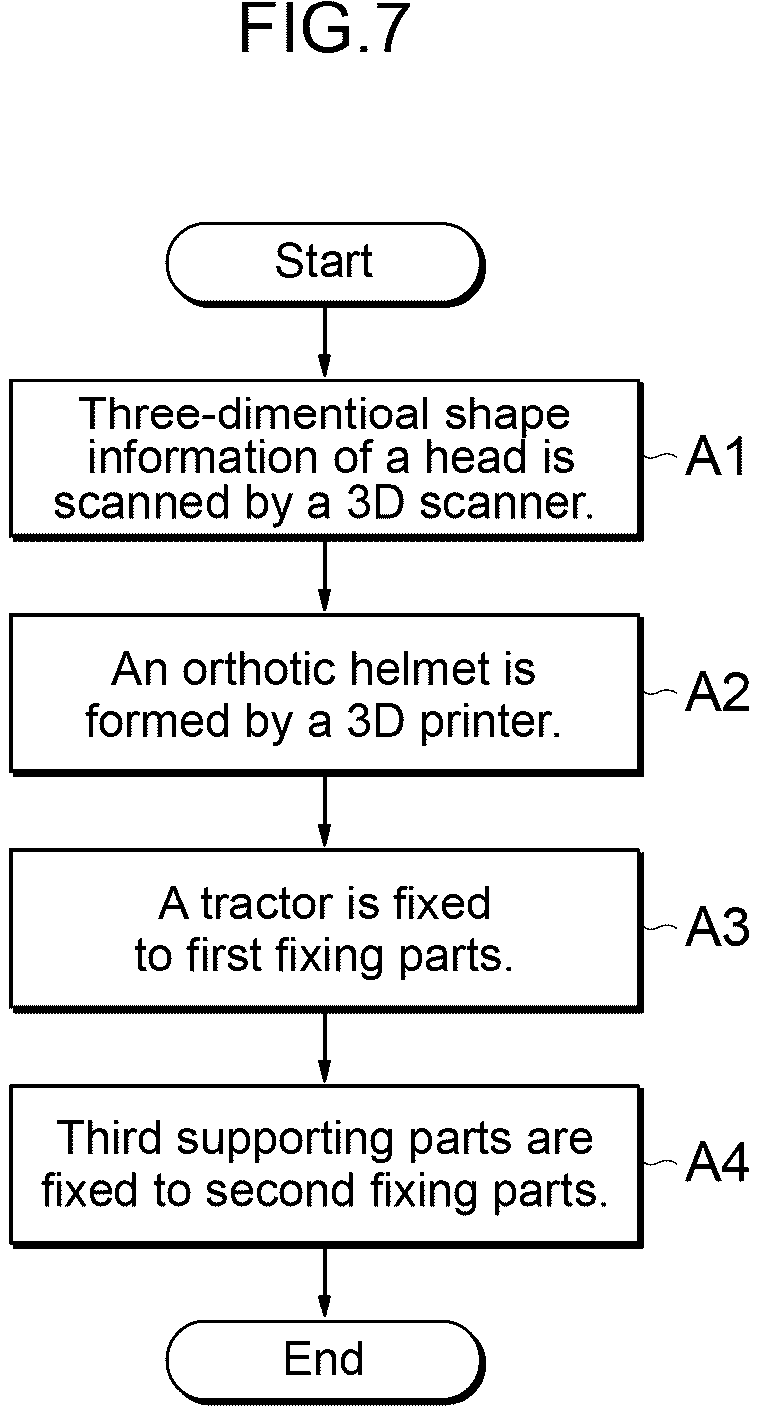 Patent US12551361 Figure 7 – Jaw position correcting apparatus and method for manufacturing jaw position correcting apparatus