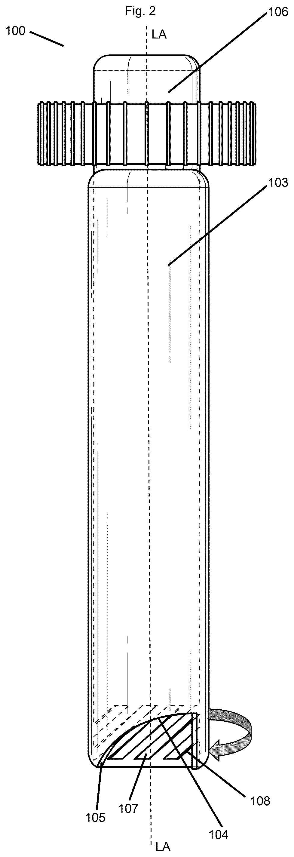 Patent US12551373 Figure 2 – Vitrectomy device