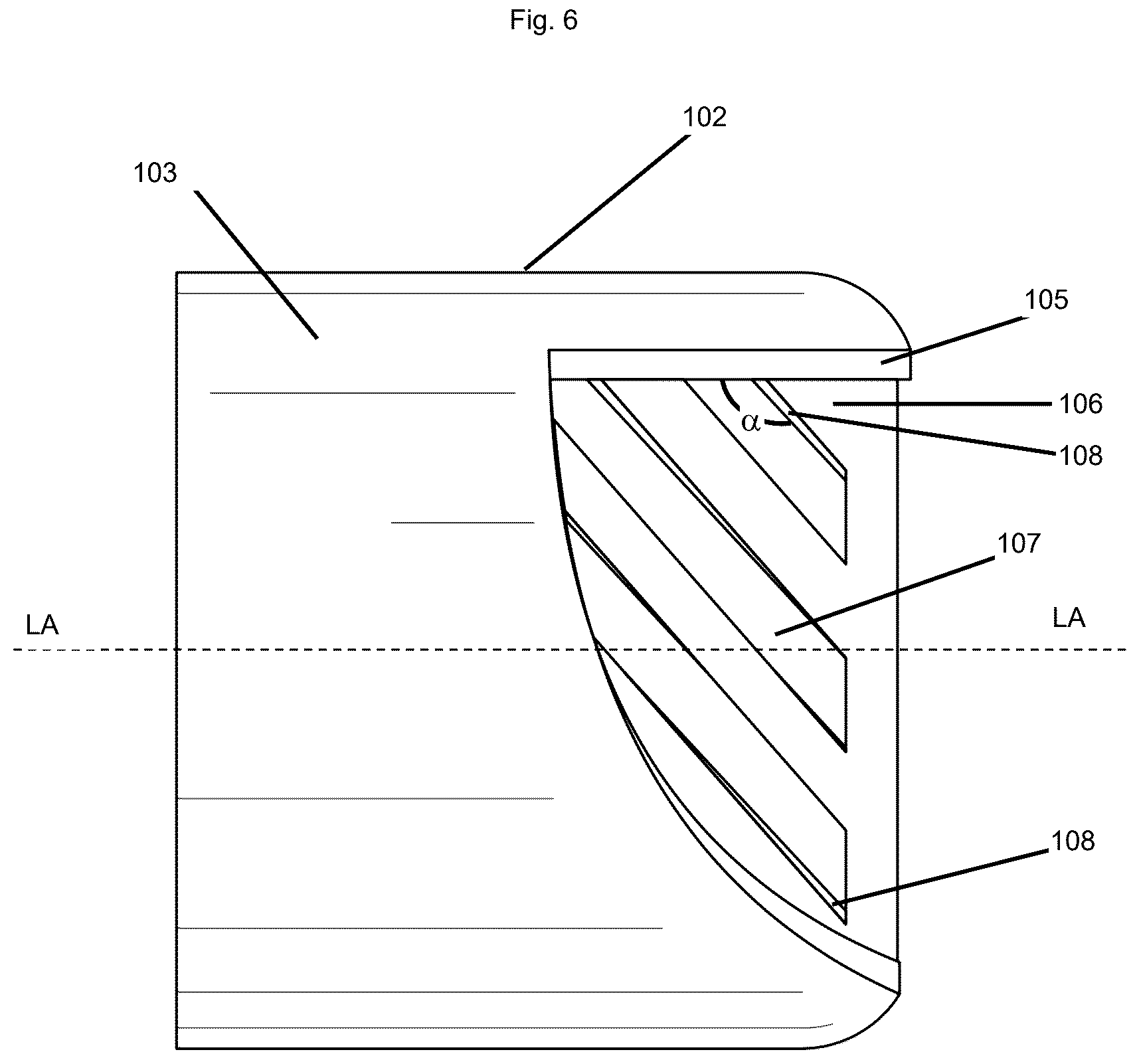 Patent US12551373 Figure 6 – Vitrectomy device