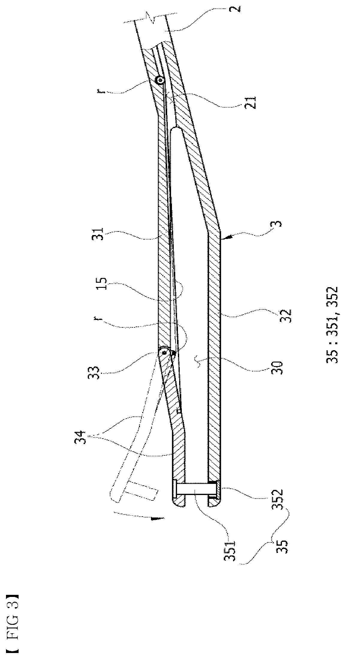 Patent US12551374 Figure 3 – Punching-type iridotomy instrument