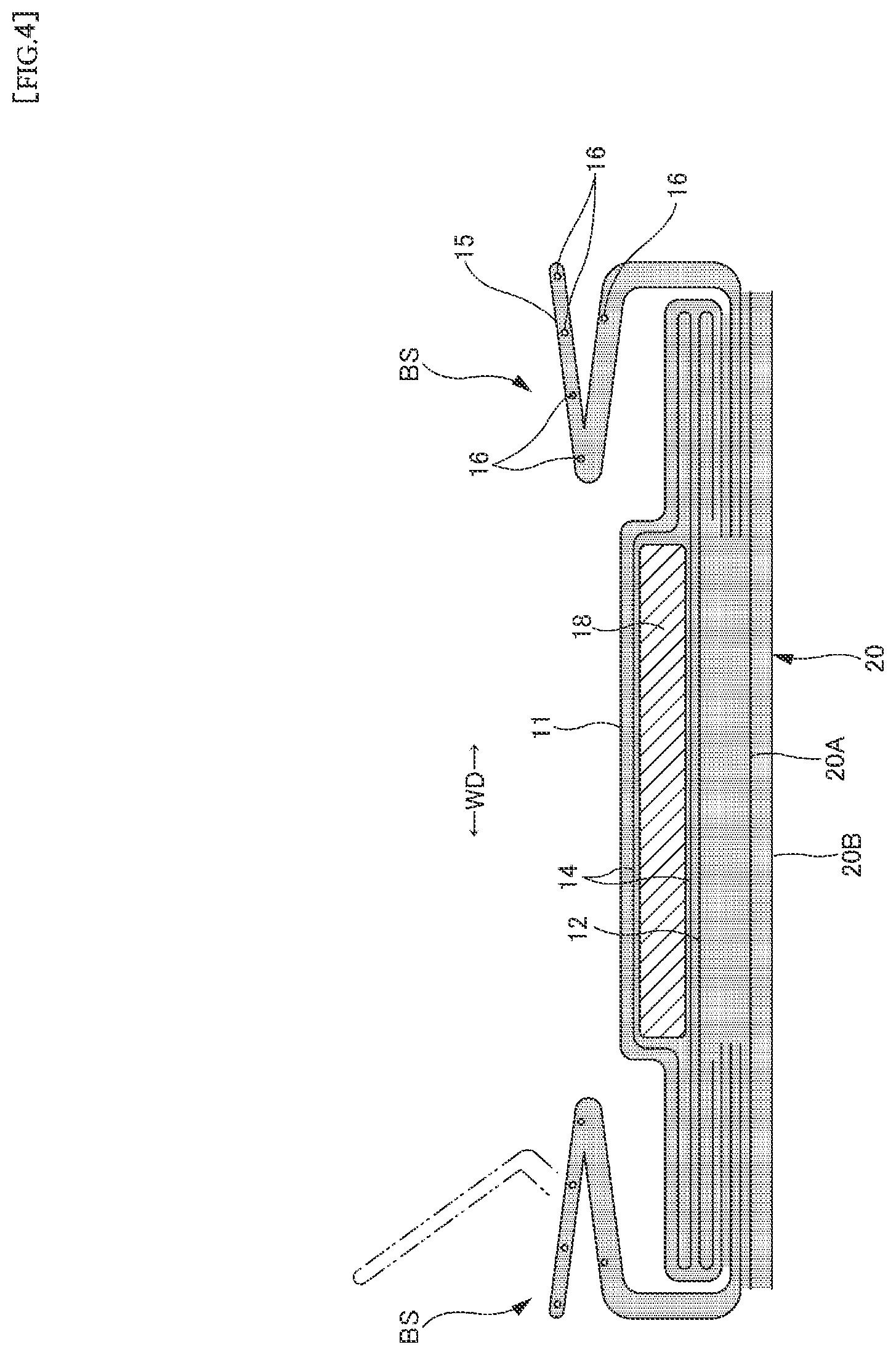 Patent US12551382 Figure 4 – Disposable wearing article