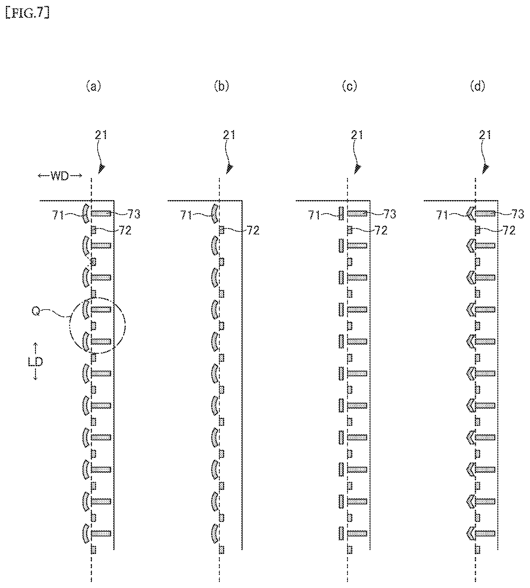 Patent US12551382 Figure 7 – Disposable wearing article