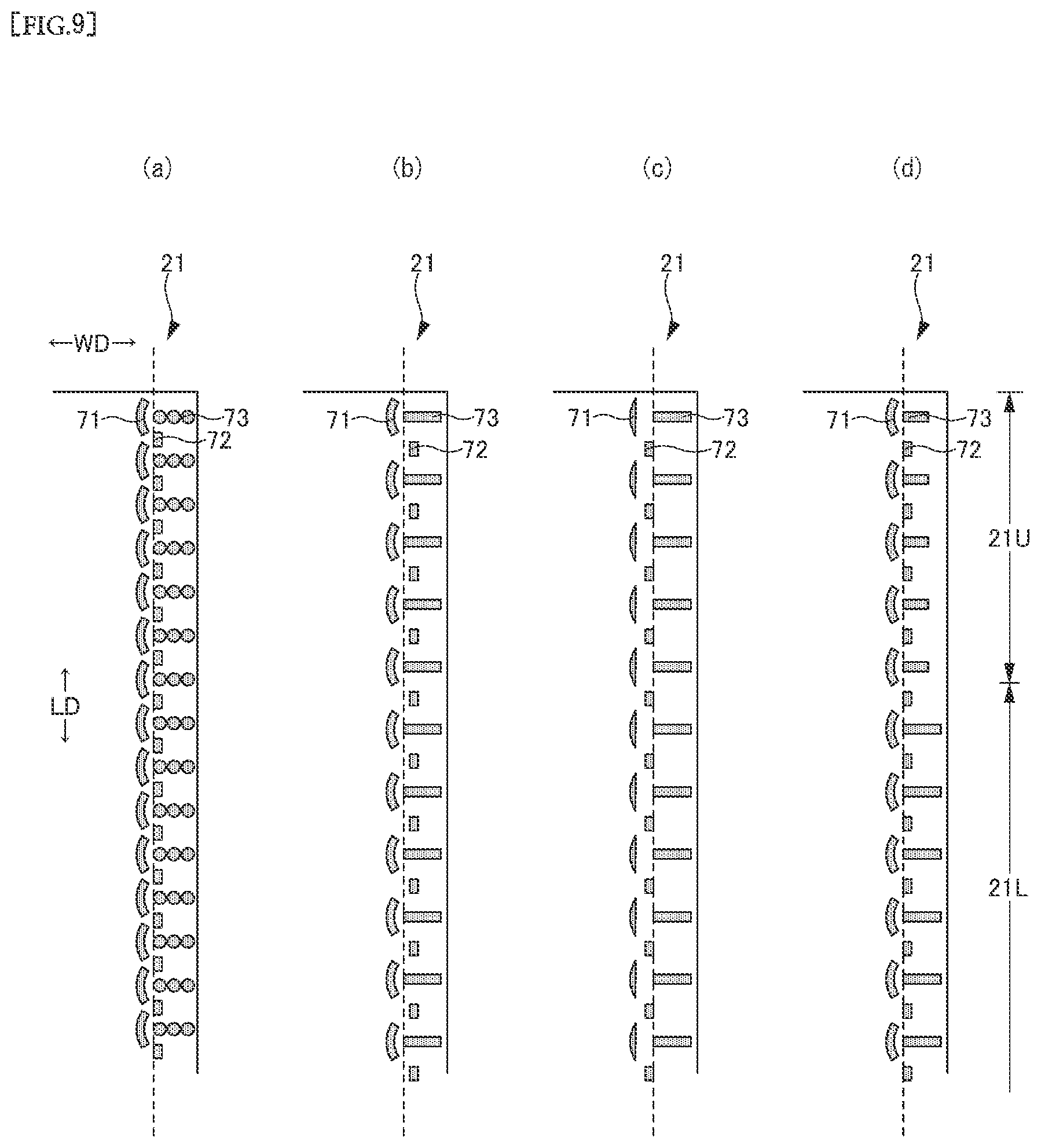 Patent US12551382 Figure 9 – Disposable wearing article