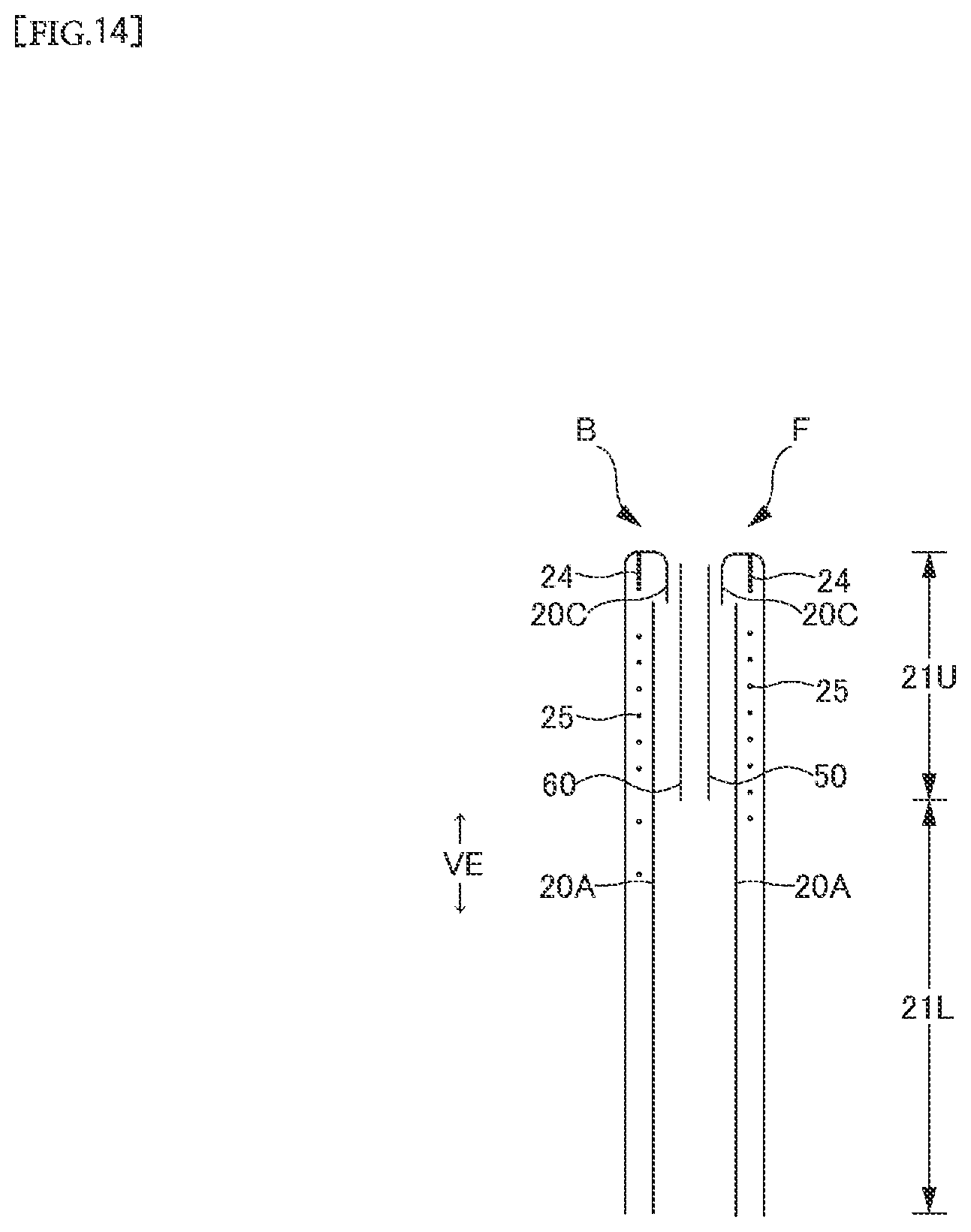 Patent US12551382 Figure 14 – Disposable wearing article
