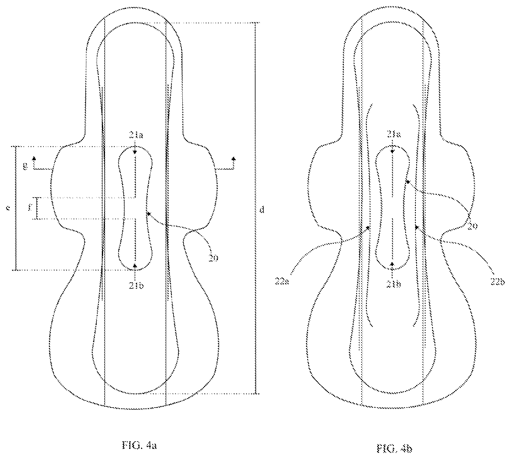 Patent US12551383 Figure 4 – Sanitary napkin for heavy uterine bleeding