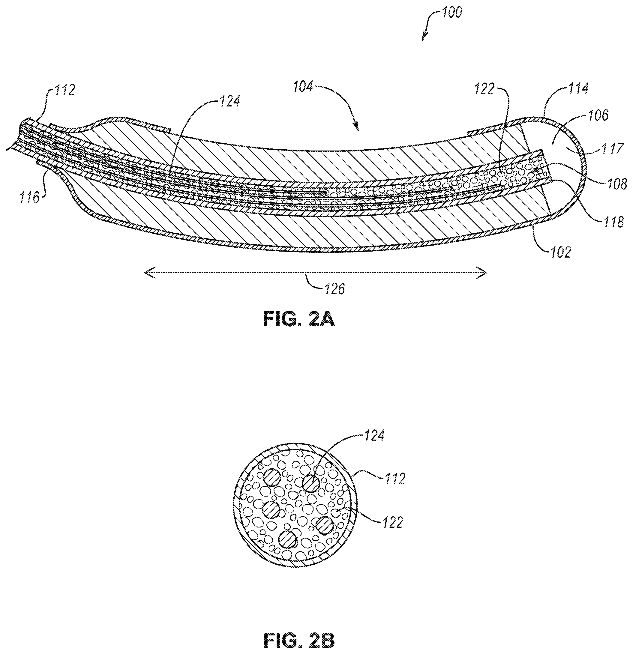 Patent US12551385 Figure 2 – Fluid collection assembly including a tube having porous wicking material for improved fluid transport