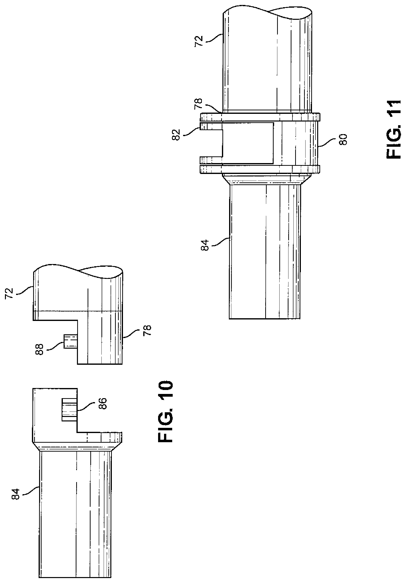 Patent US12551388 Figure 10 – Rotatable swing arm stabilizer assembly for folding wheelchairs