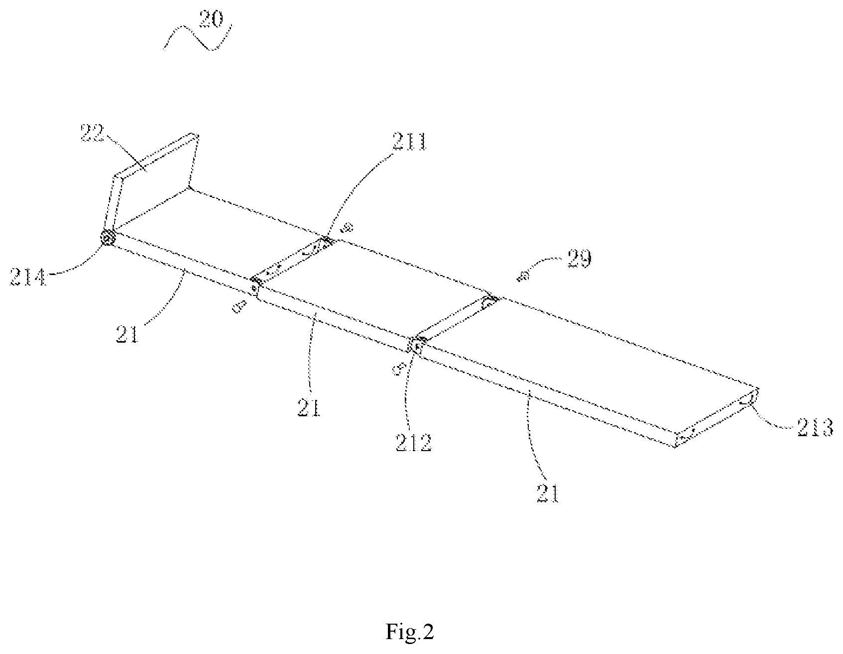 Patent US12551390 Figure 2 – Multifunctional care device