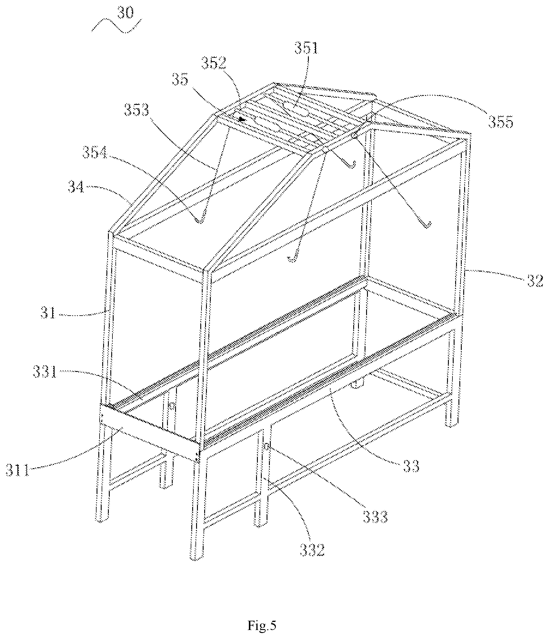 Patent US12551390 Figure 5 – Multifunctional care device