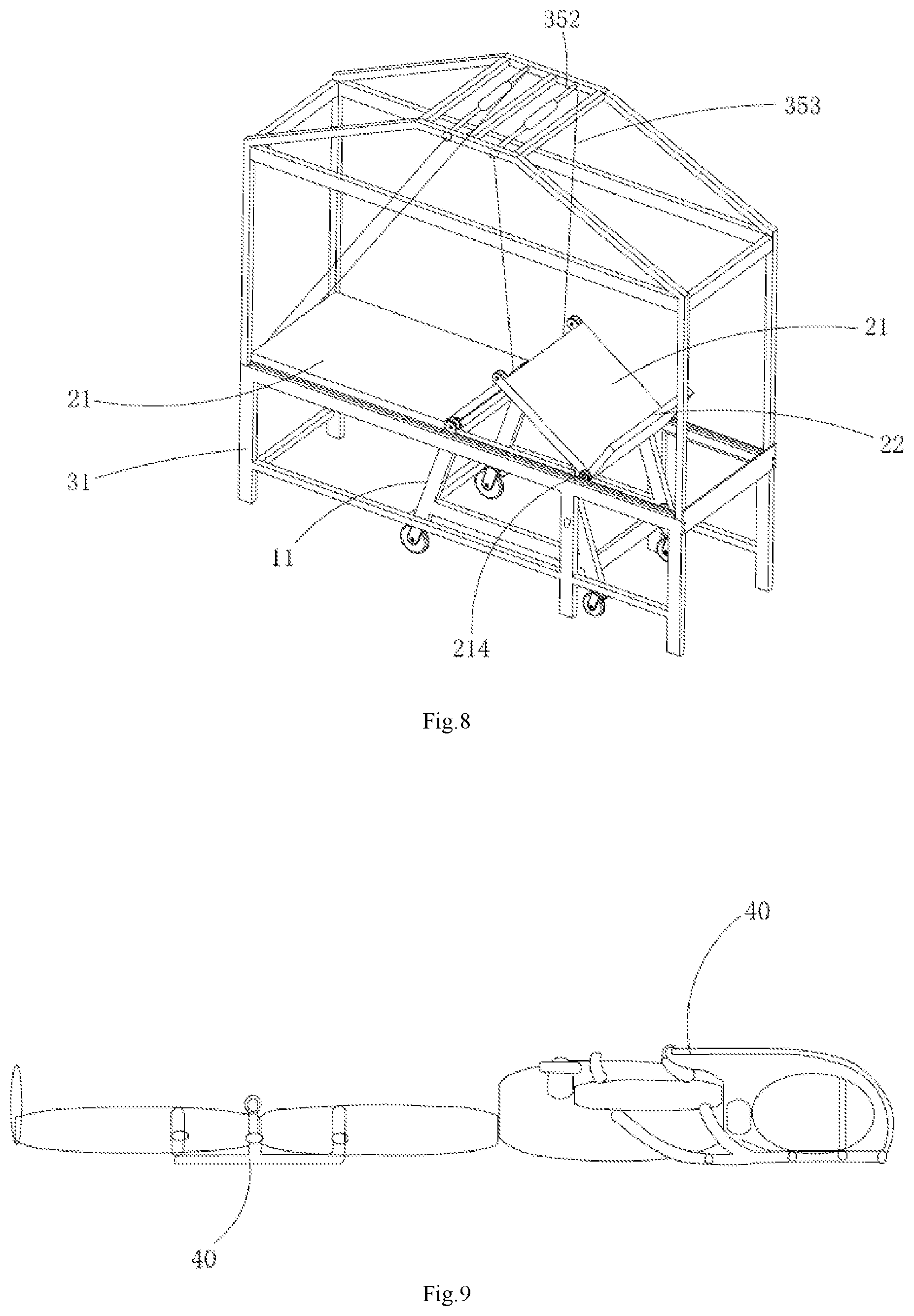 Patent US12551390 Figure 8 – Multifunctional care device