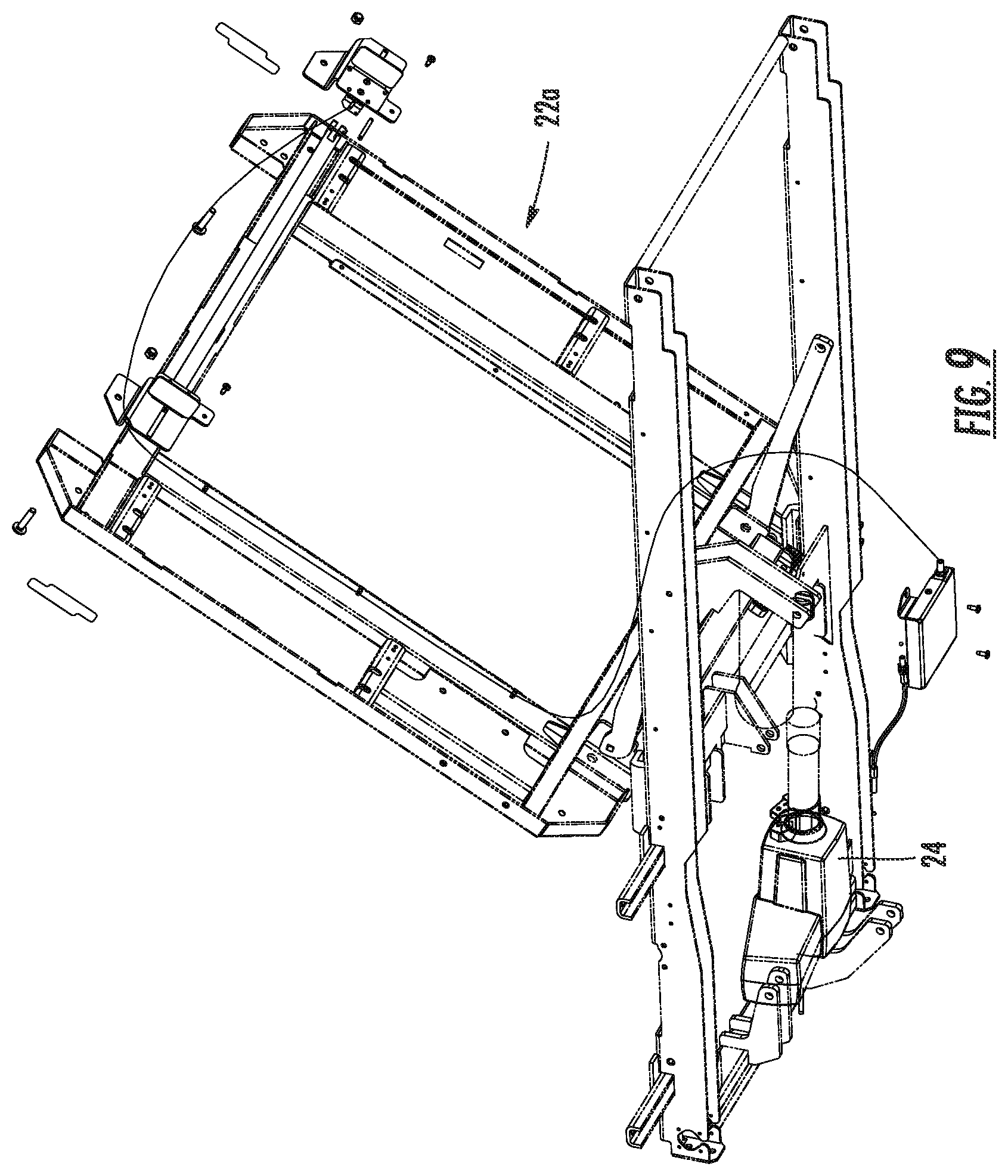 Patent US12551391 Figure 9 – Patient support with improved control