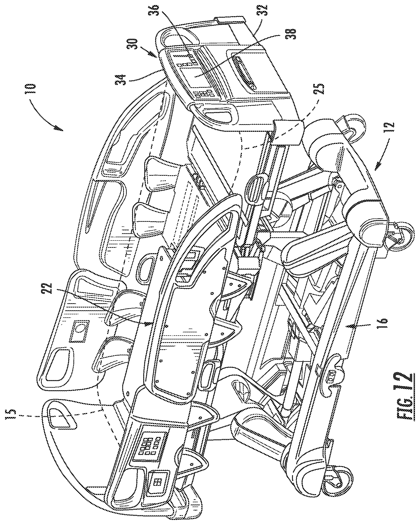 Patent US12551391 Figure 12 – Patient support with improved control