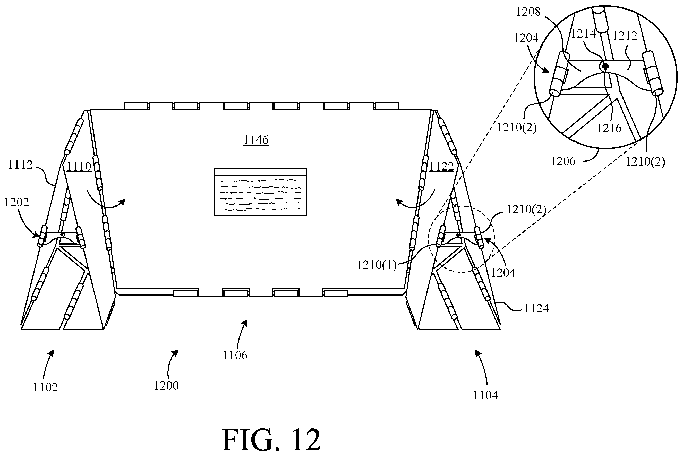 Patent US12551392 Figure 15 – Foot support device