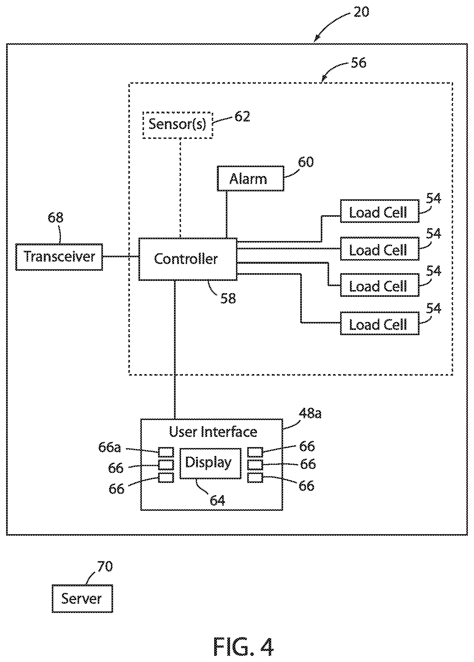 Patent US12551393 Figure 3 – Patient support apparatuses with exit detection systems