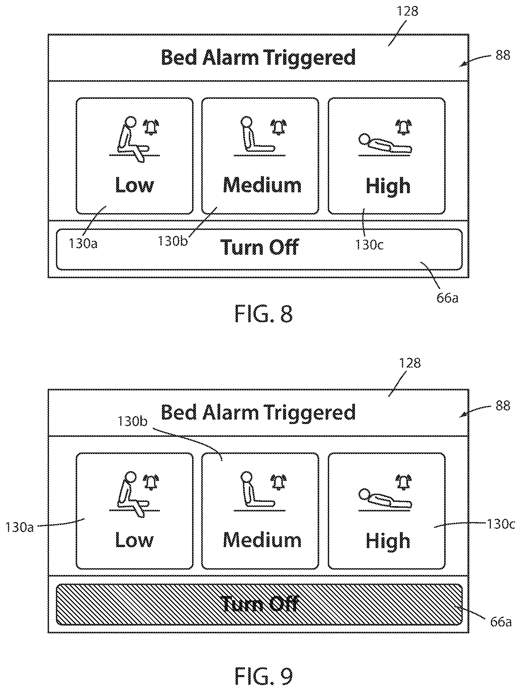 Patent US12551393 Figure 7 – Patient support apparatuses with exit detection systems