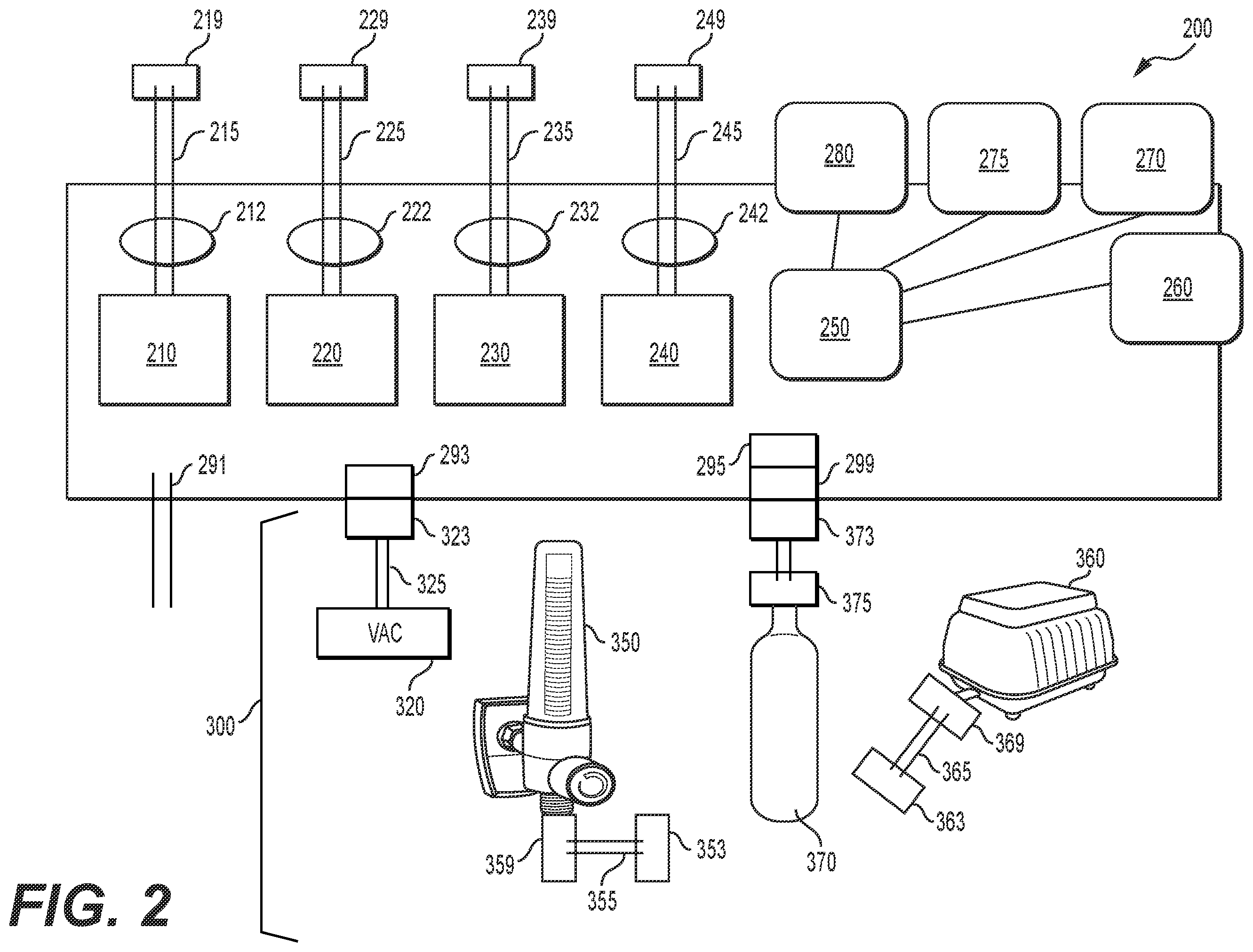 Patent US12551394 Figure 4 – Electro-mechanical controller to support air-pressure-based patient positioning