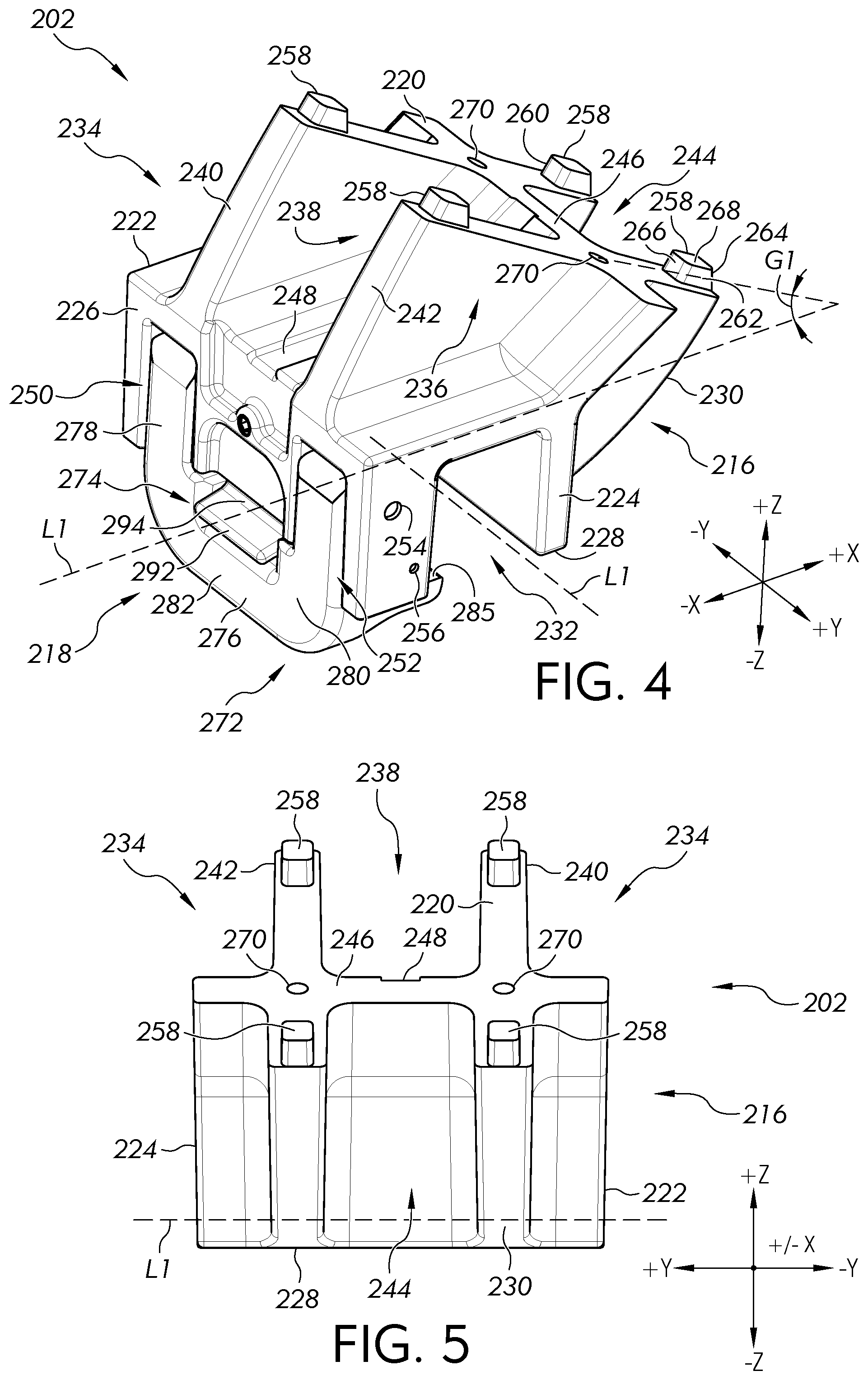 Patent US12551395 Figure 4 – Person support apparatuses including hip and thigh support assemblies