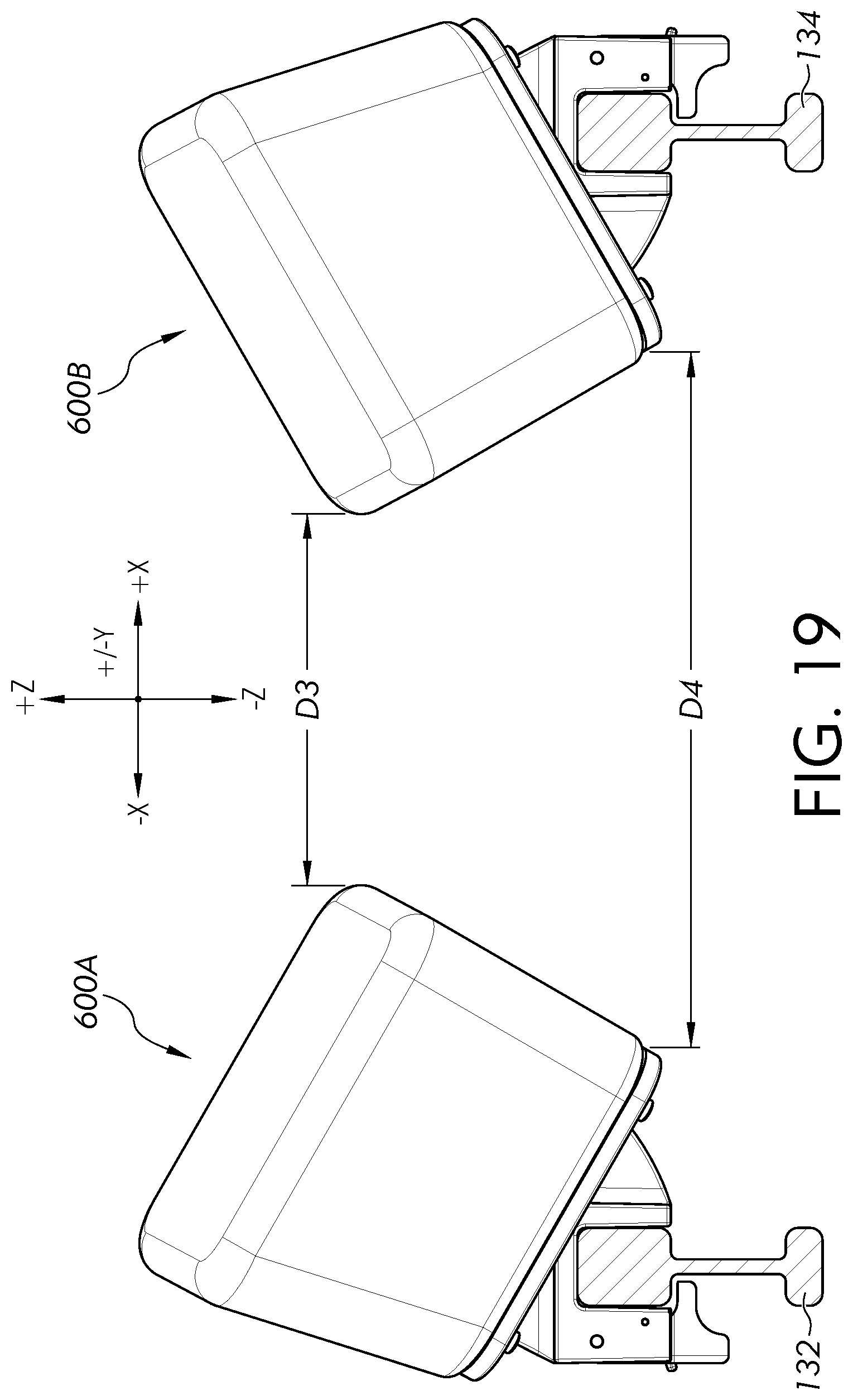 Patent US12551395 Figure 13 – Person support apparatuses including hip and thigh support assemblies