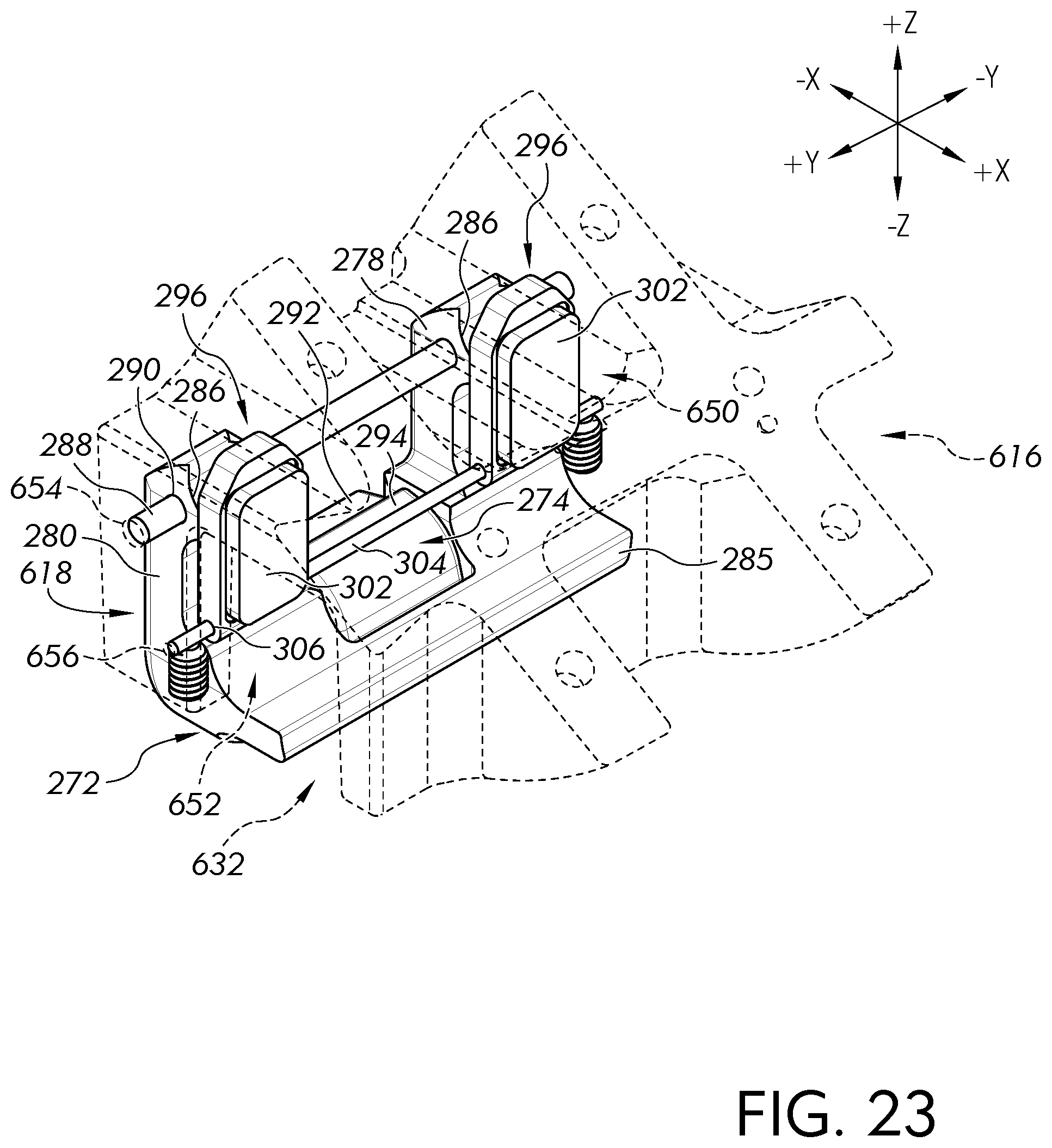 Patent US12551395 Figure 16 – Person support apparatuses including hip and thigh support assemblies