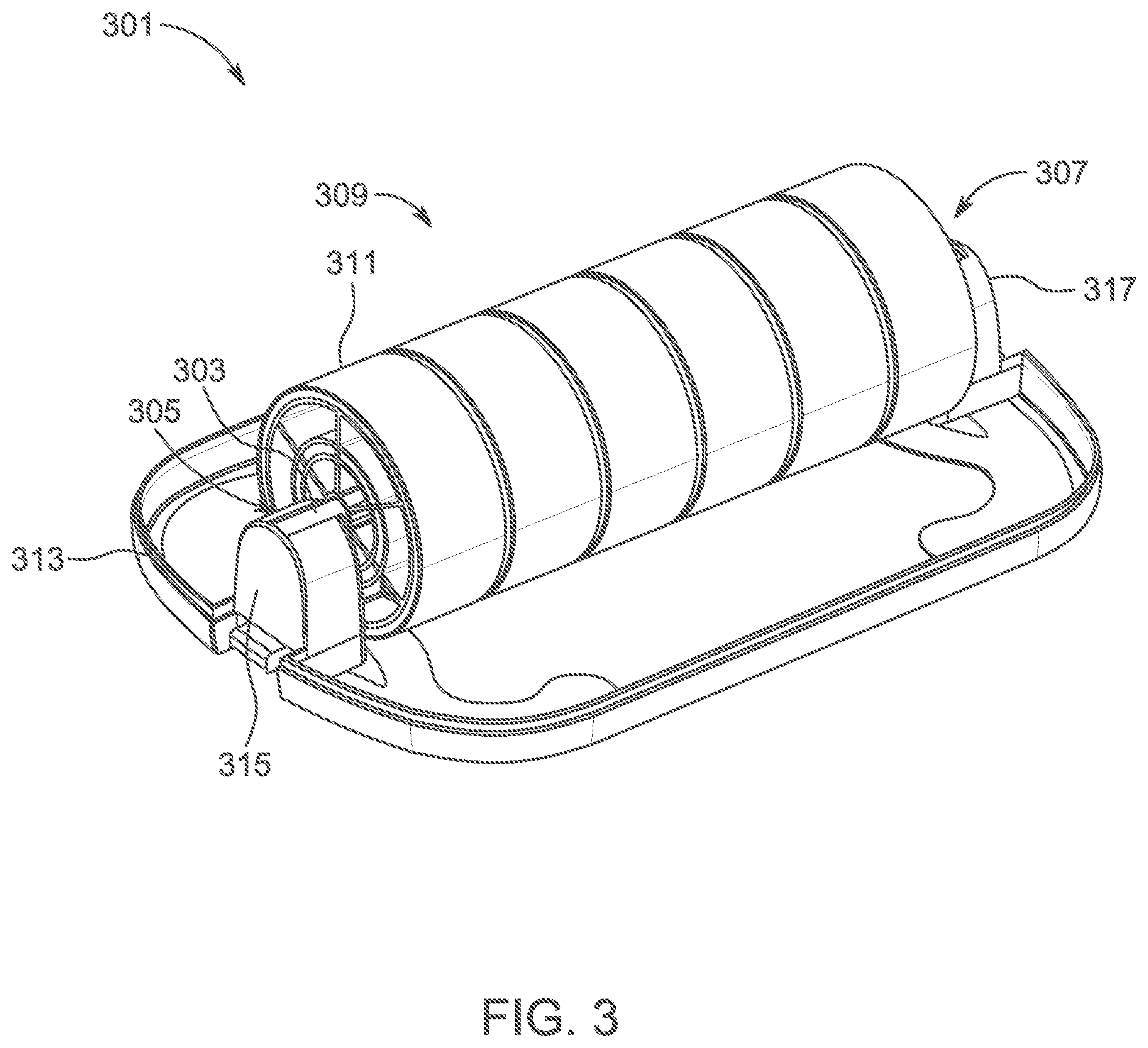 Patent US12551397 Figure 4 – Massage roller system and method of use
