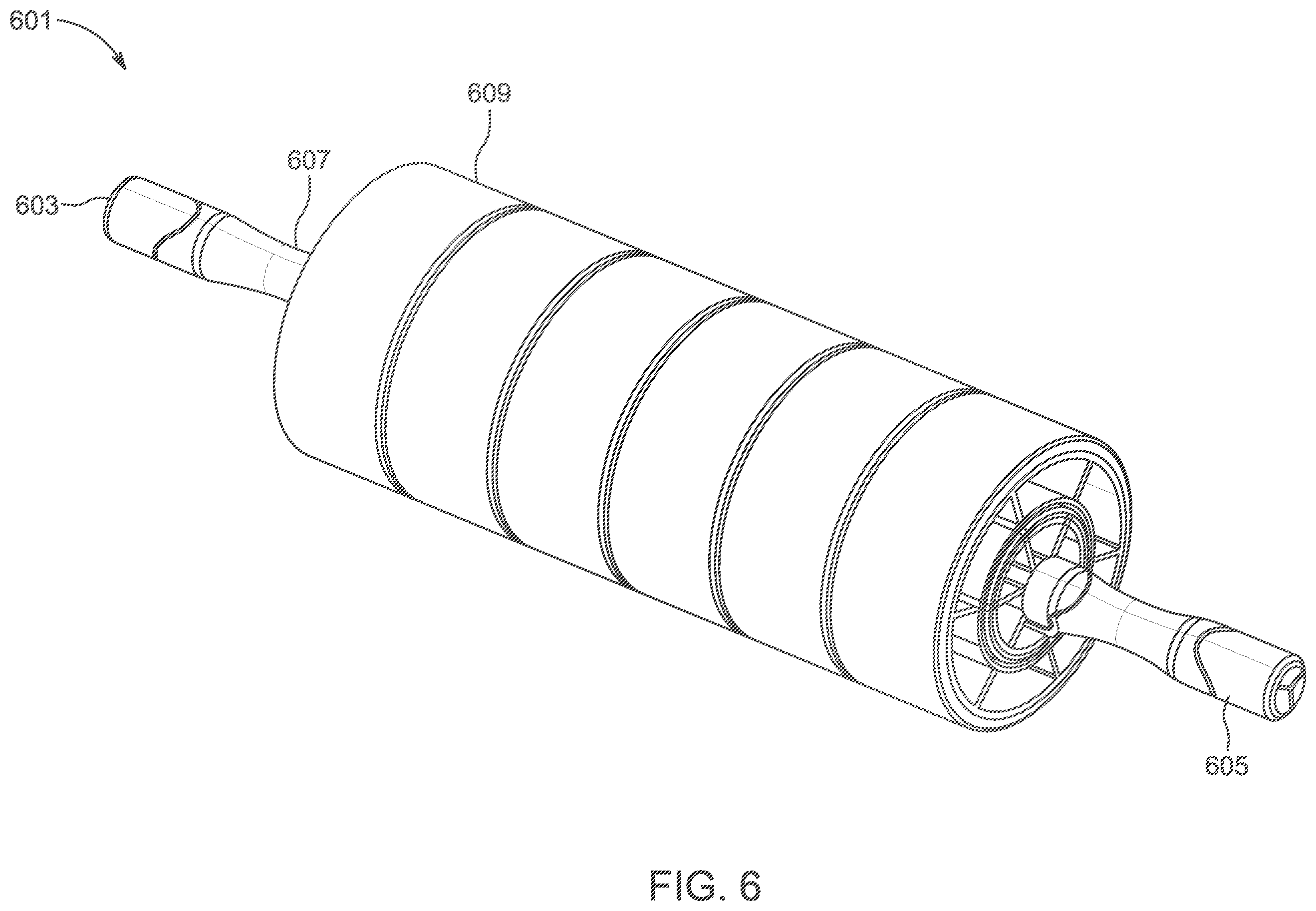 Patent US12551397 Figure 7 – Massage roller system and method of use