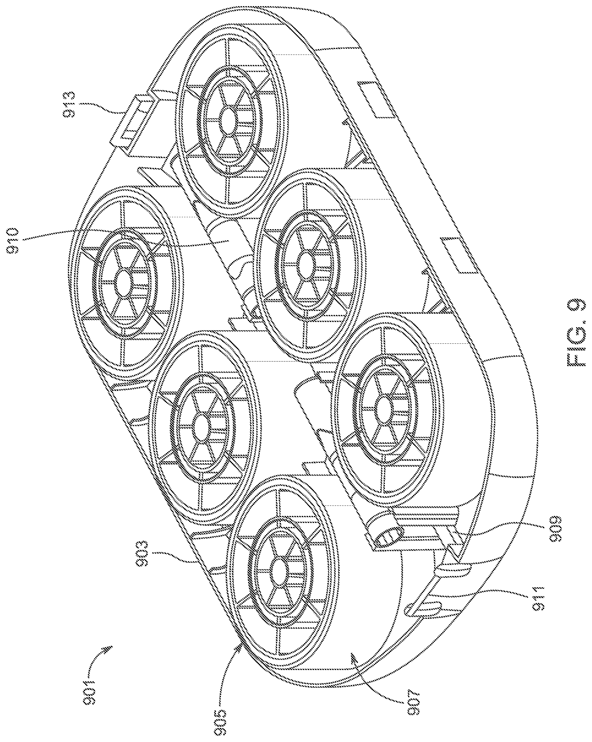 Patent US12551397 Figure 10 – Massage roller system and method of use