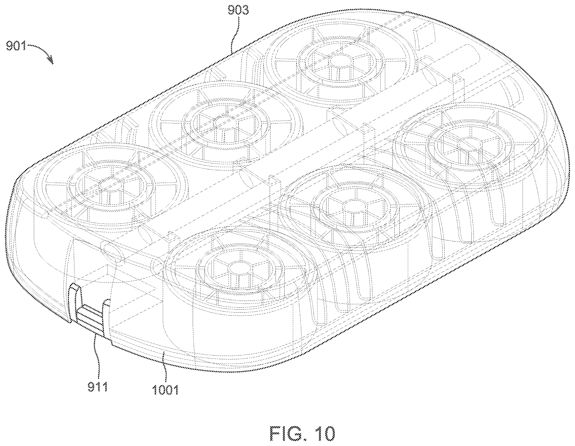 Patent US12551397 Figure 11 – Massage roller system and method of use