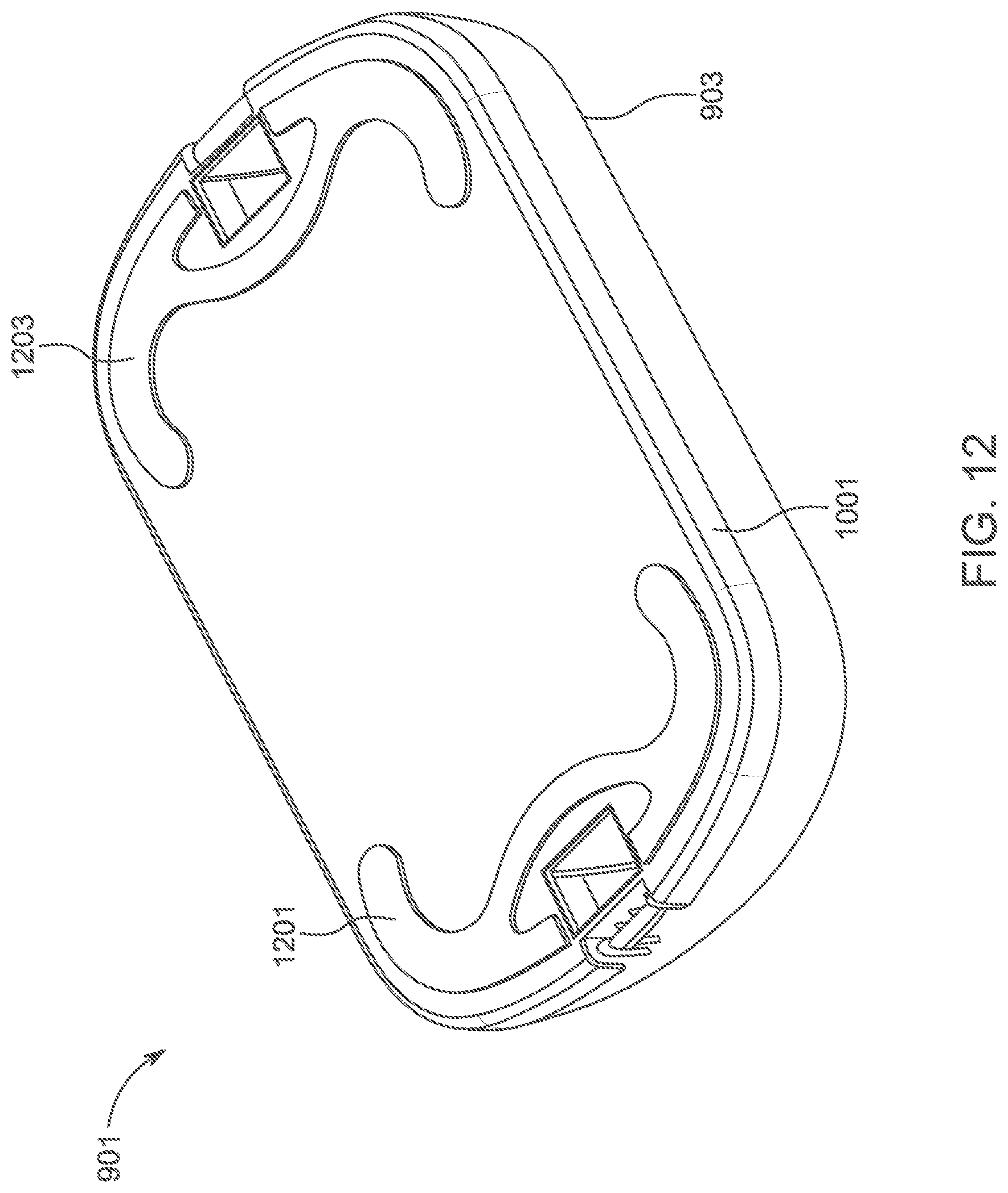 Patent US12551397 Figure 13 – Massage roller system and method of use