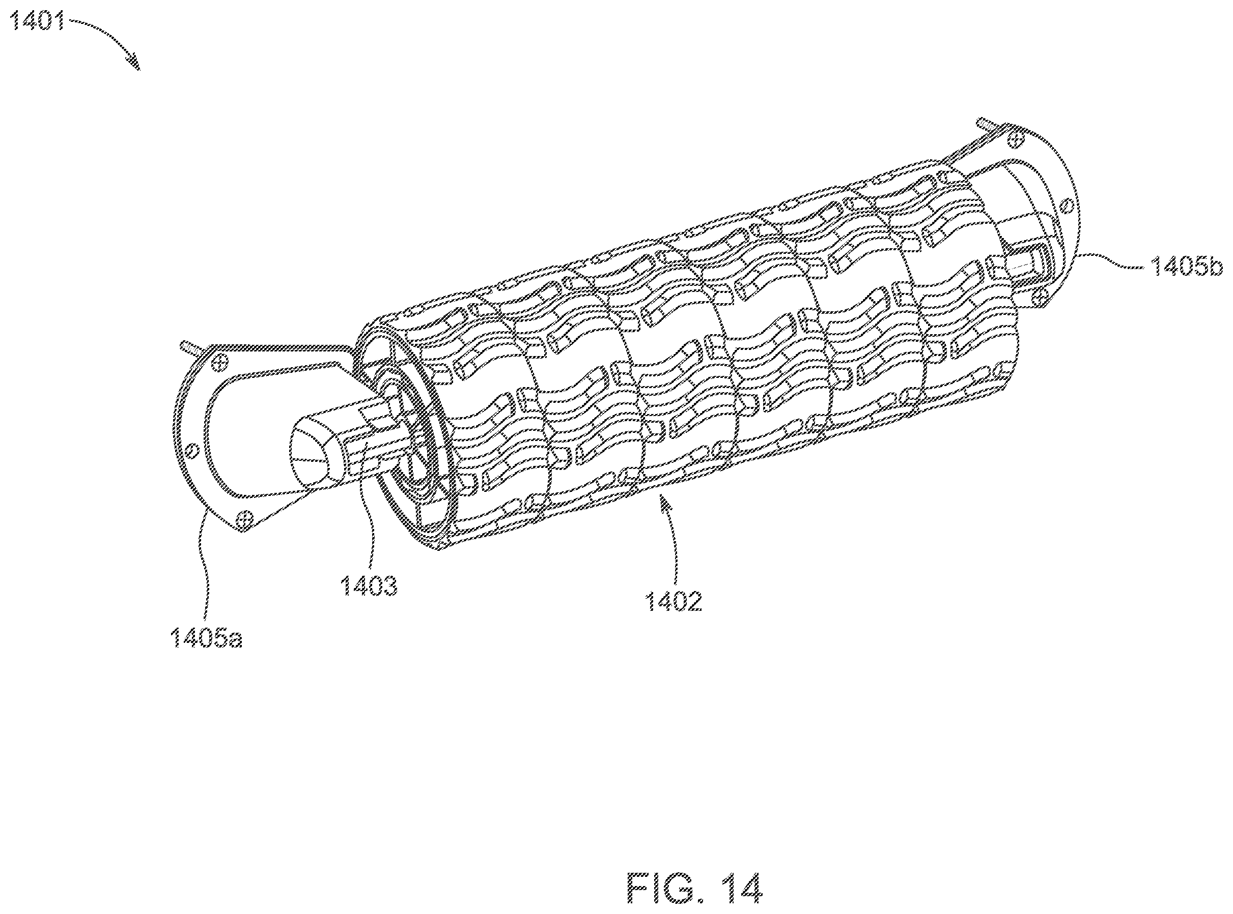Patent US12551397 Figure 15 – Massage roller system and method of use