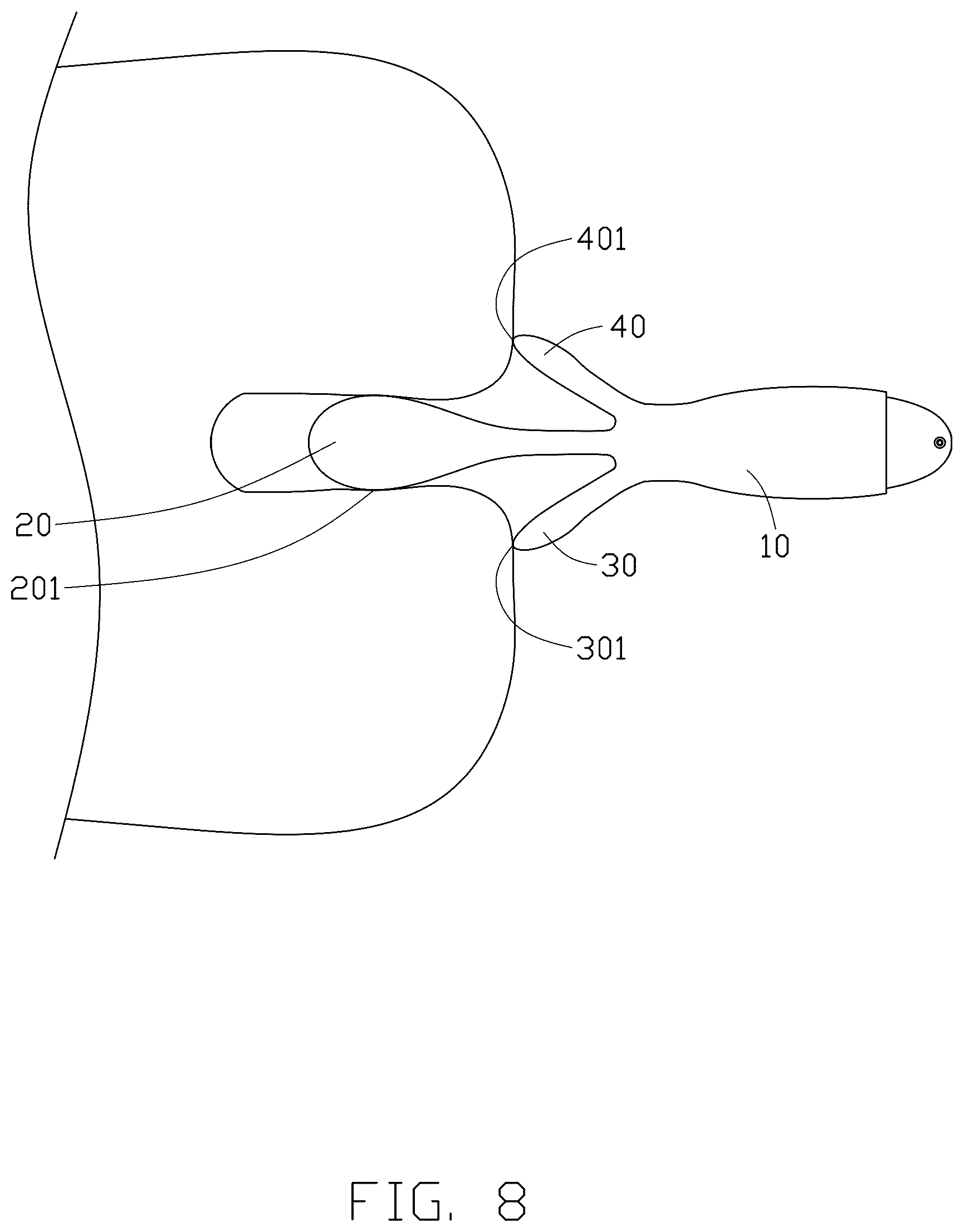Patent US12551398 Figure 8 – Sexual stimulation device