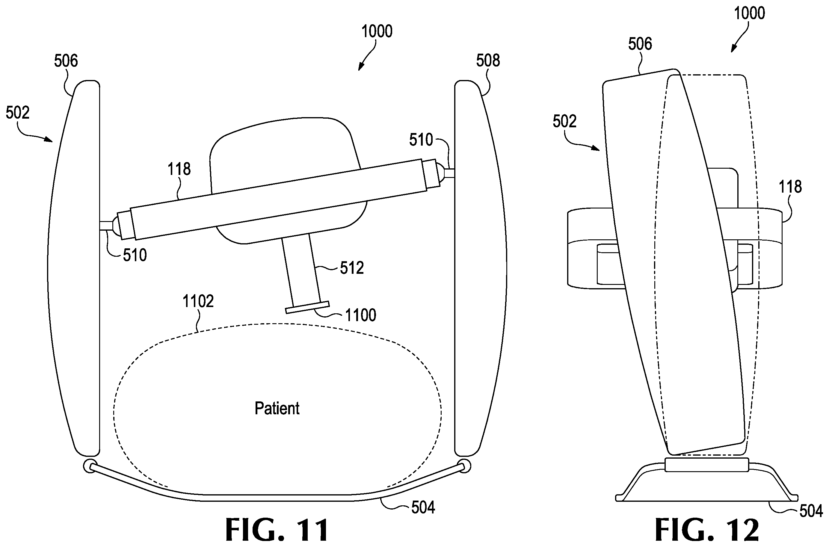 Patent US12551400 Figure 7 – Mechanical compression device with adjustable compression point