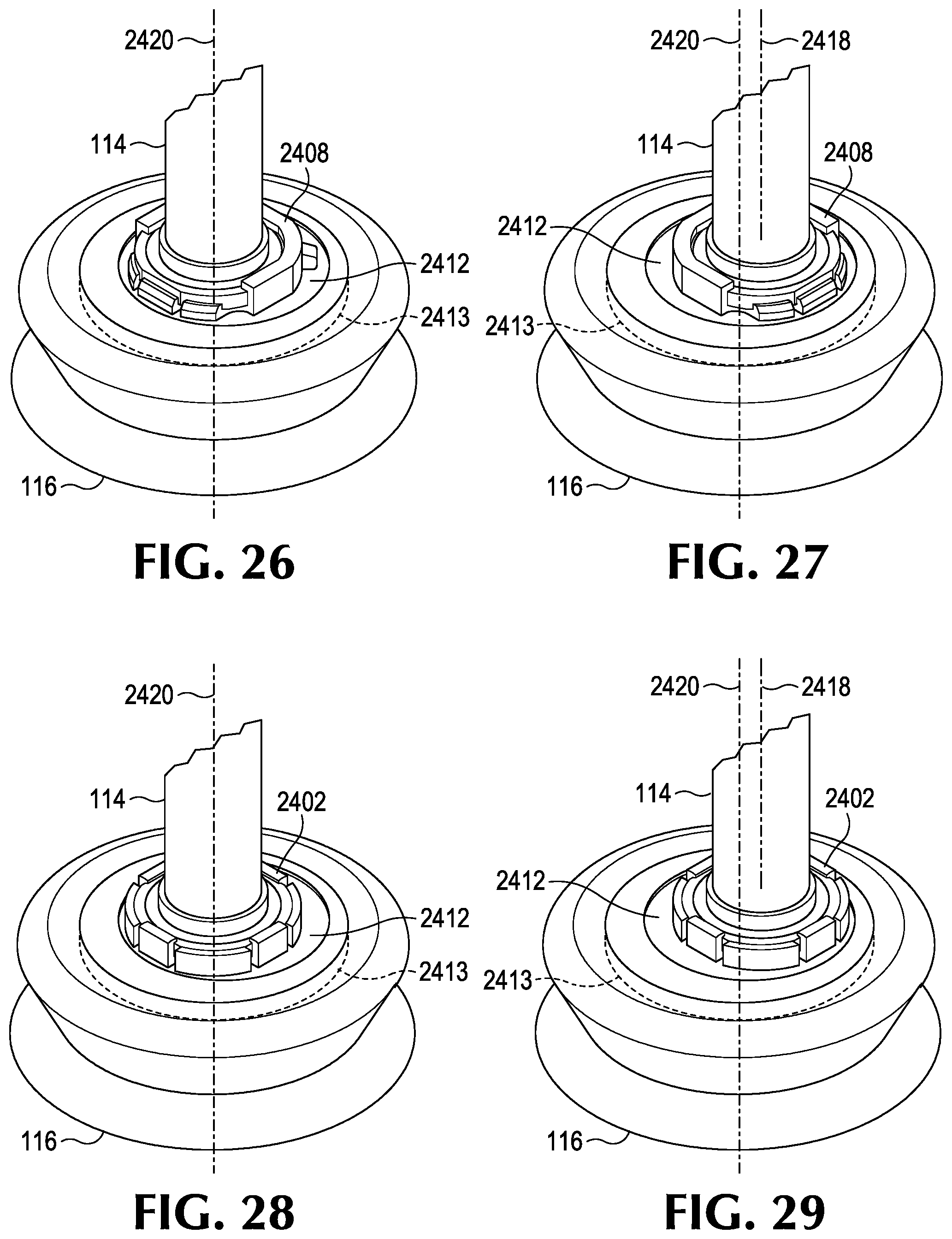 Patent US12551400 Figure 13 – Mechanical compression device with adjustable compression point