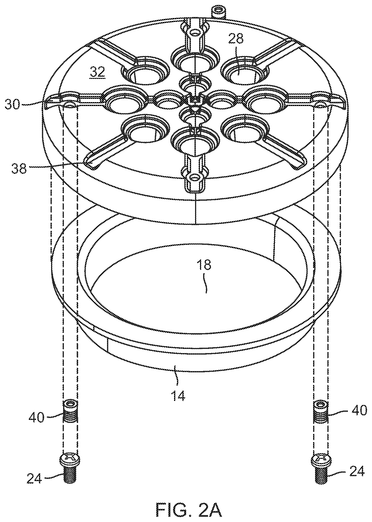 Patent US12551401 Figure 2 – Spa jet with crosswise and tangent venturi for both spa walls and spa floors