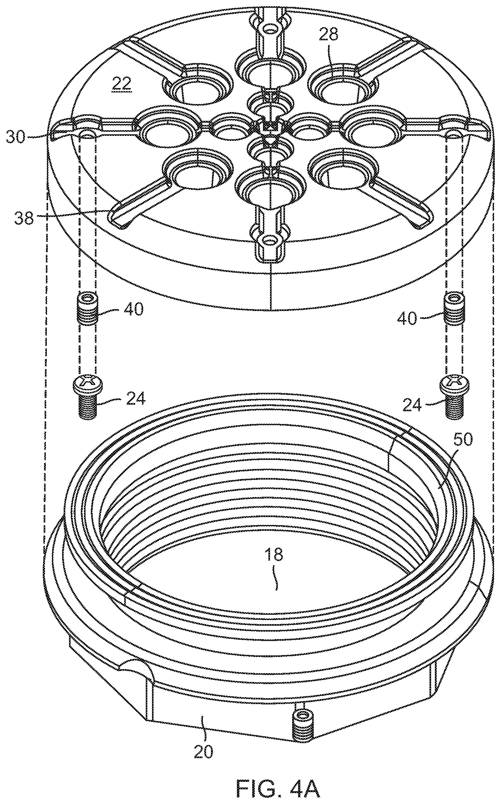 Patent US12551401 Figure 5 – Spa jet with crosswise and tangent venturi for both spa walls and spa floors