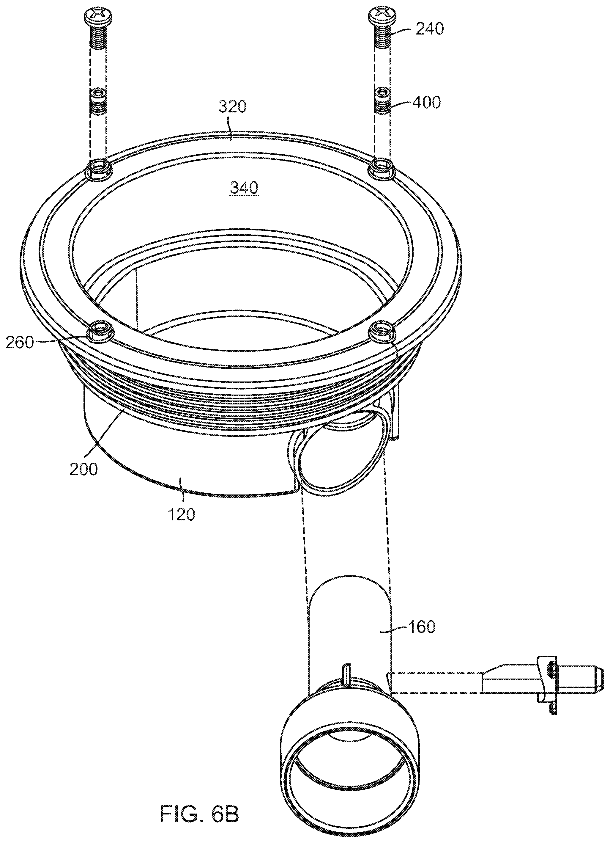 Patent US12551401 Figure 9 – Spa jet with crosswise and tangent venturi for both spa walls and spa floors