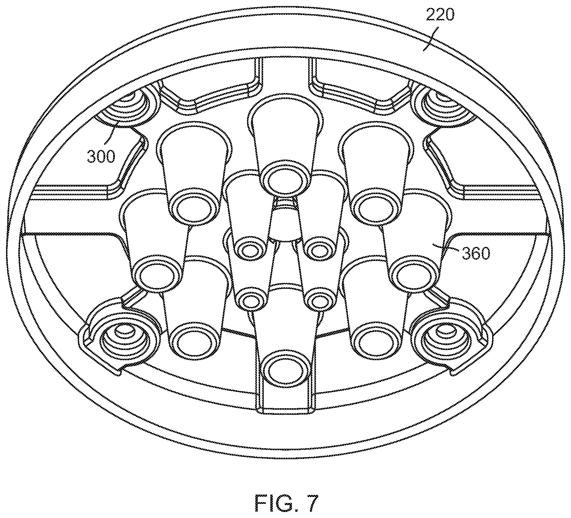Patent US12551401 Figure 10 – Spa jet with crosswise and tangent venturi for both spa walls and spa floors