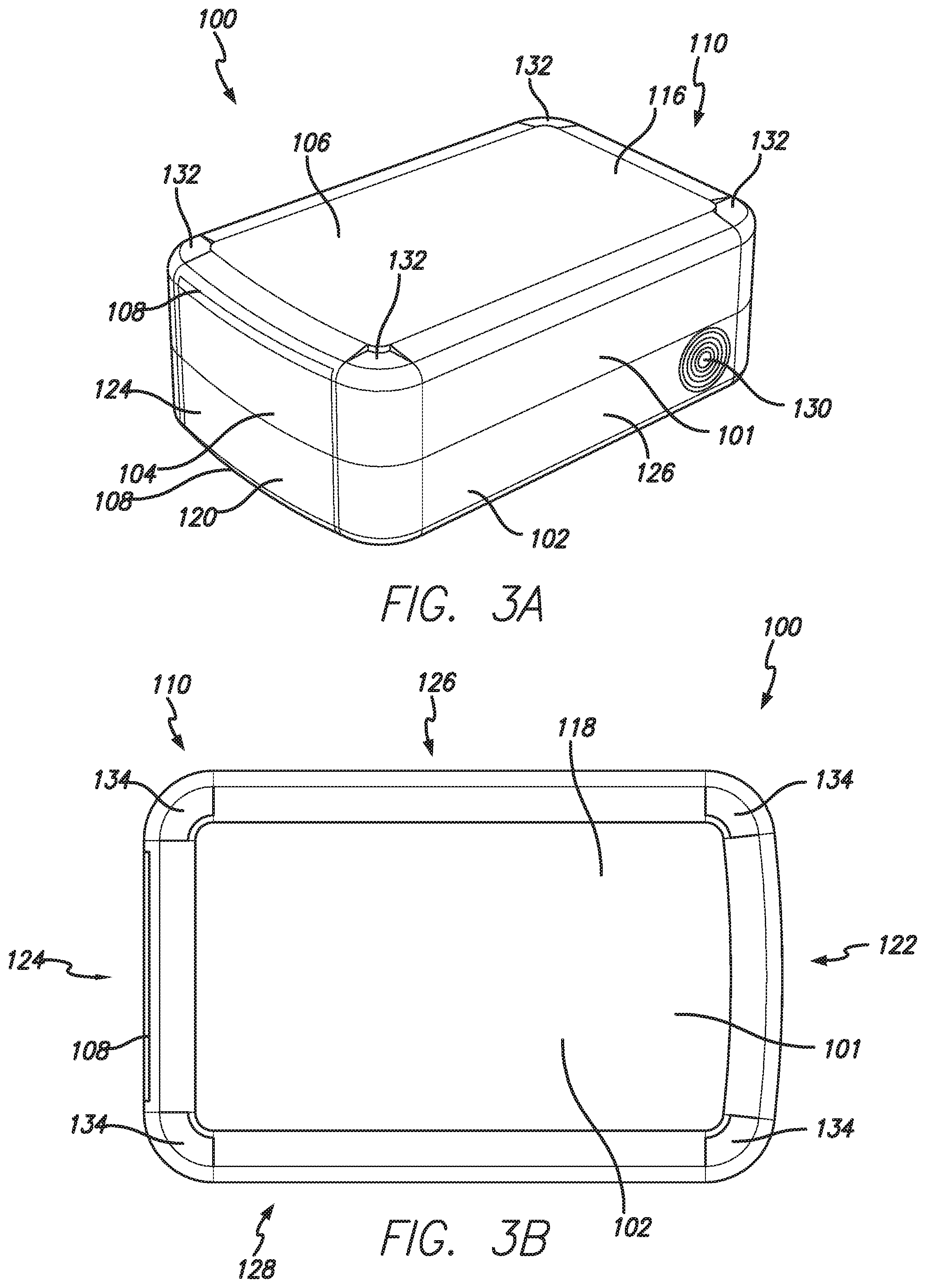 Patent US12551404 Figure 3 – Device container