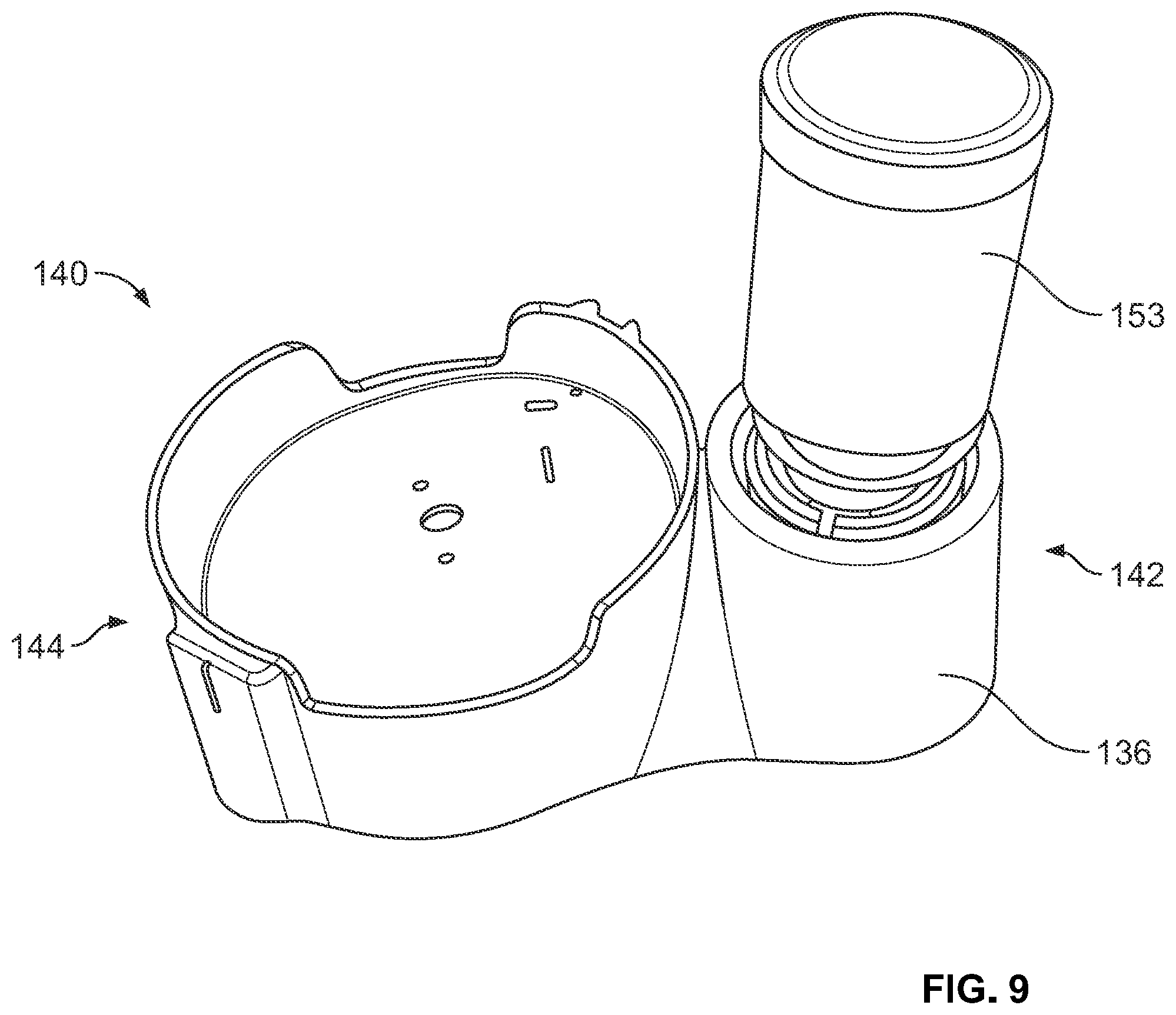 Patent US12551405 Figure 8 – Pressurized gas powered liquid transfer device and system