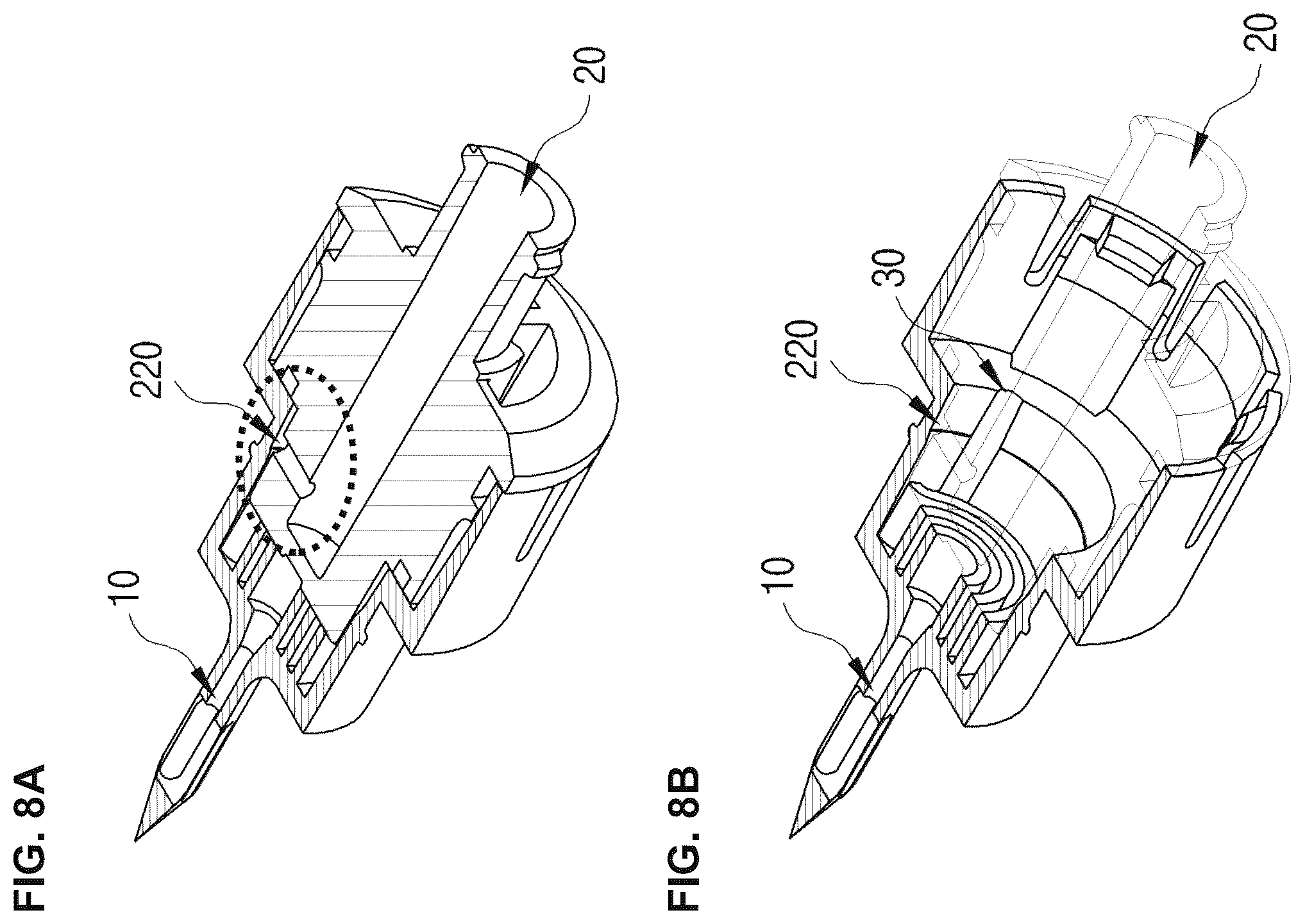 Patent US12551406 Figure 7 – Drug mixing unit for syringe