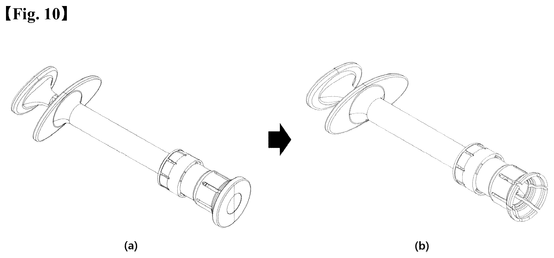 Patent US12551406 Figure 9 – Drug mixing unit for syringe
