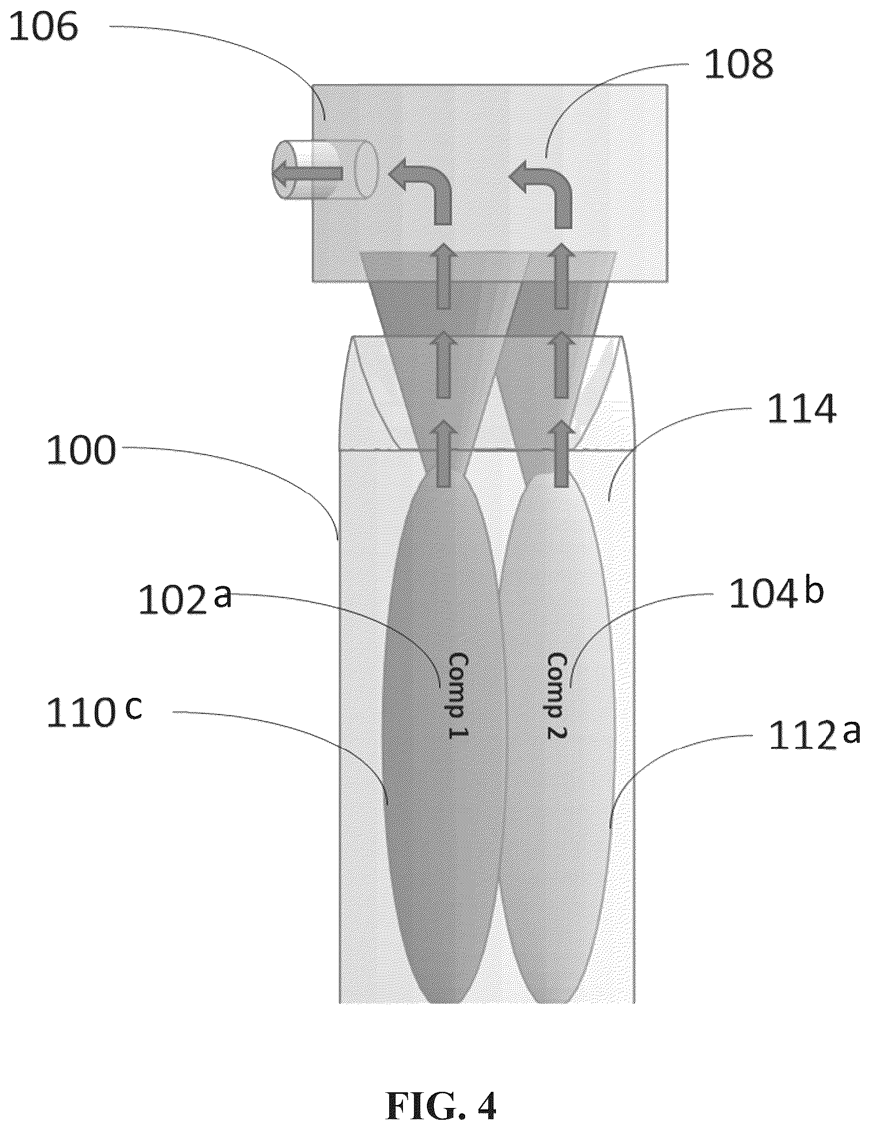 Patent US12551435 Figure 4 – Delivery of liquid composition and oxygen