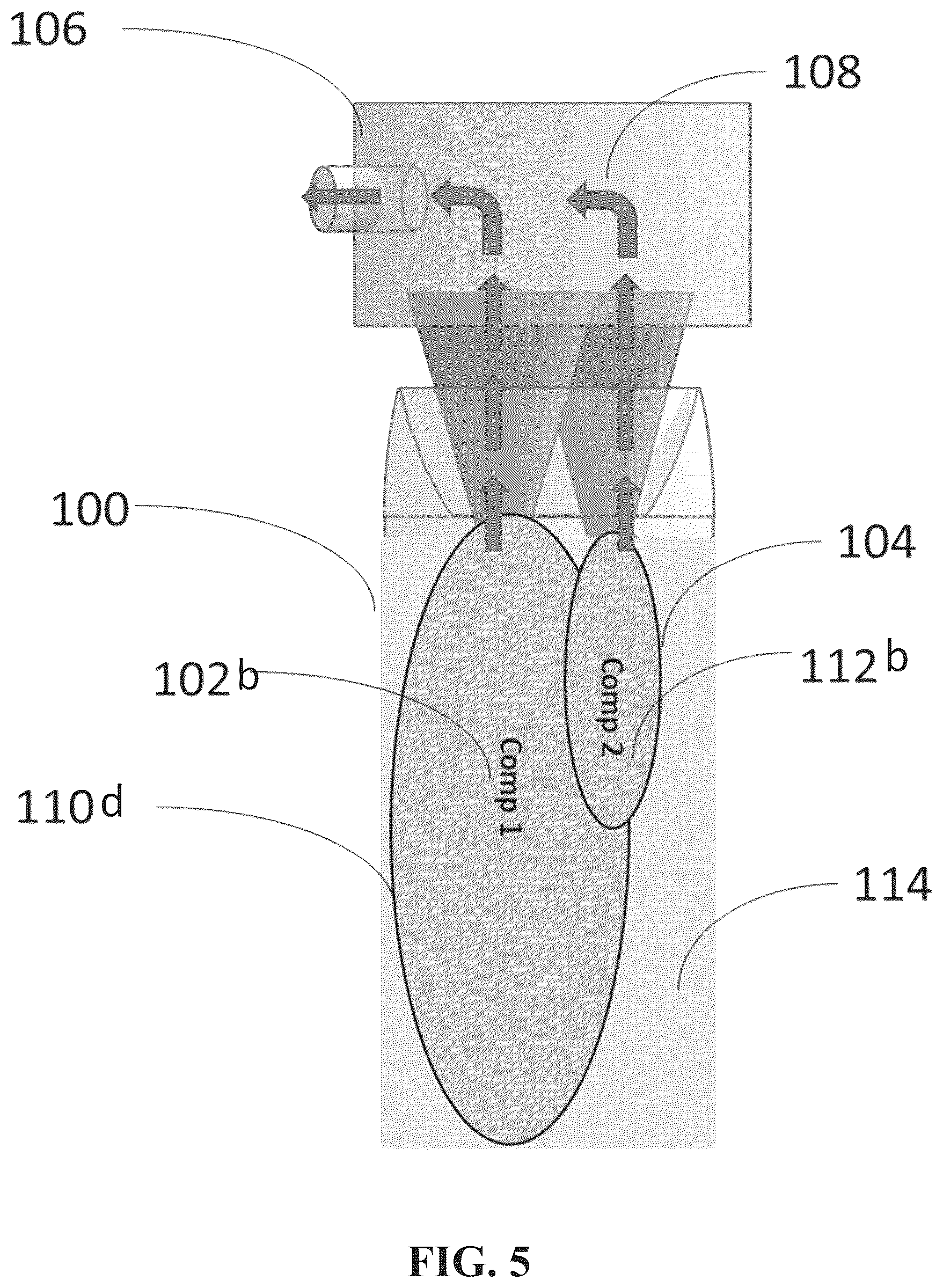 Patent US12551435 Figure 5 – Delivery of liquid composition and oxygen
