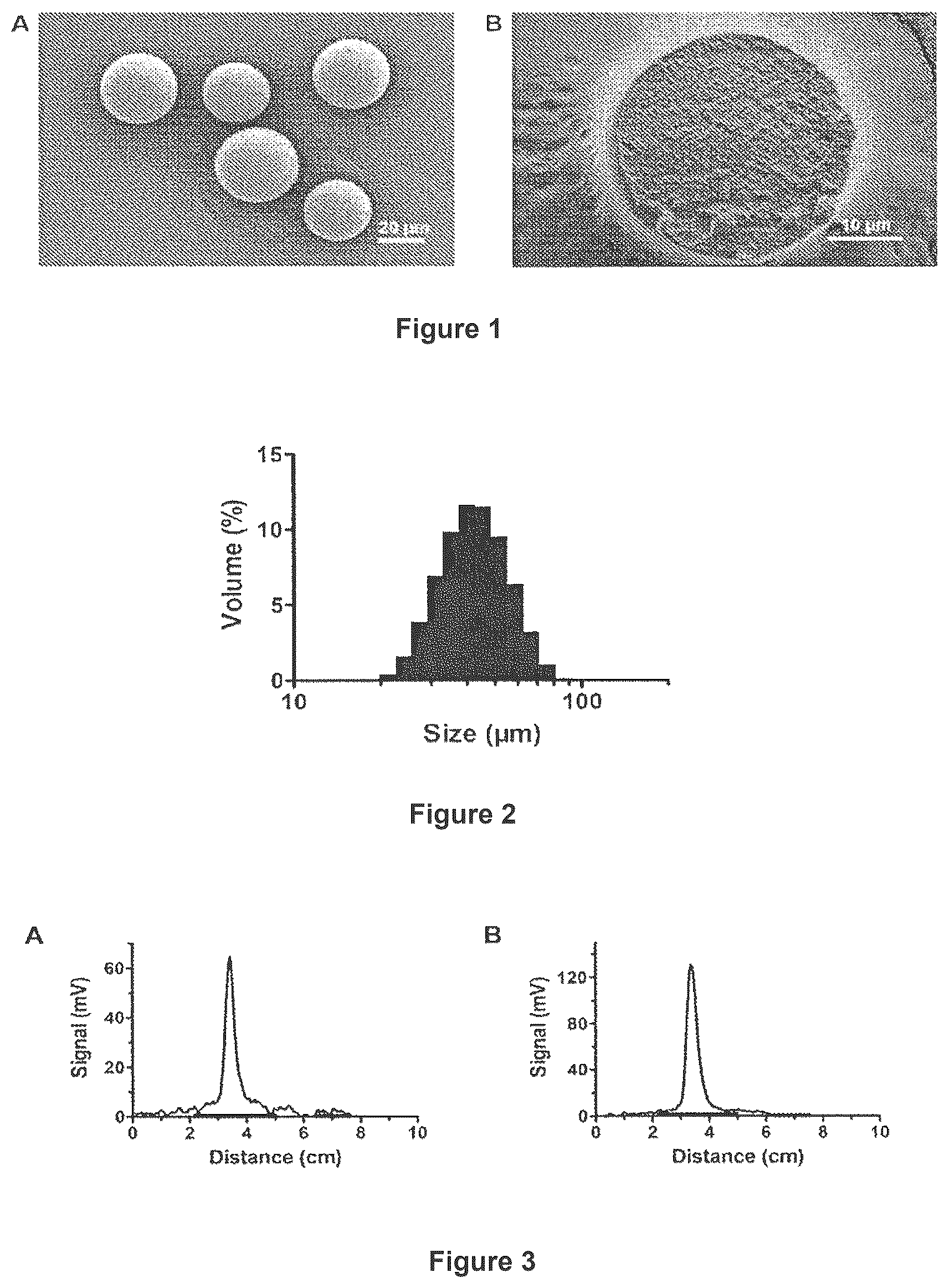 Patent US12551442 Figure 1 – Multifunctional microsphere preparation for chemoembolization therapy and imaging of tumors, and preparation method therefor